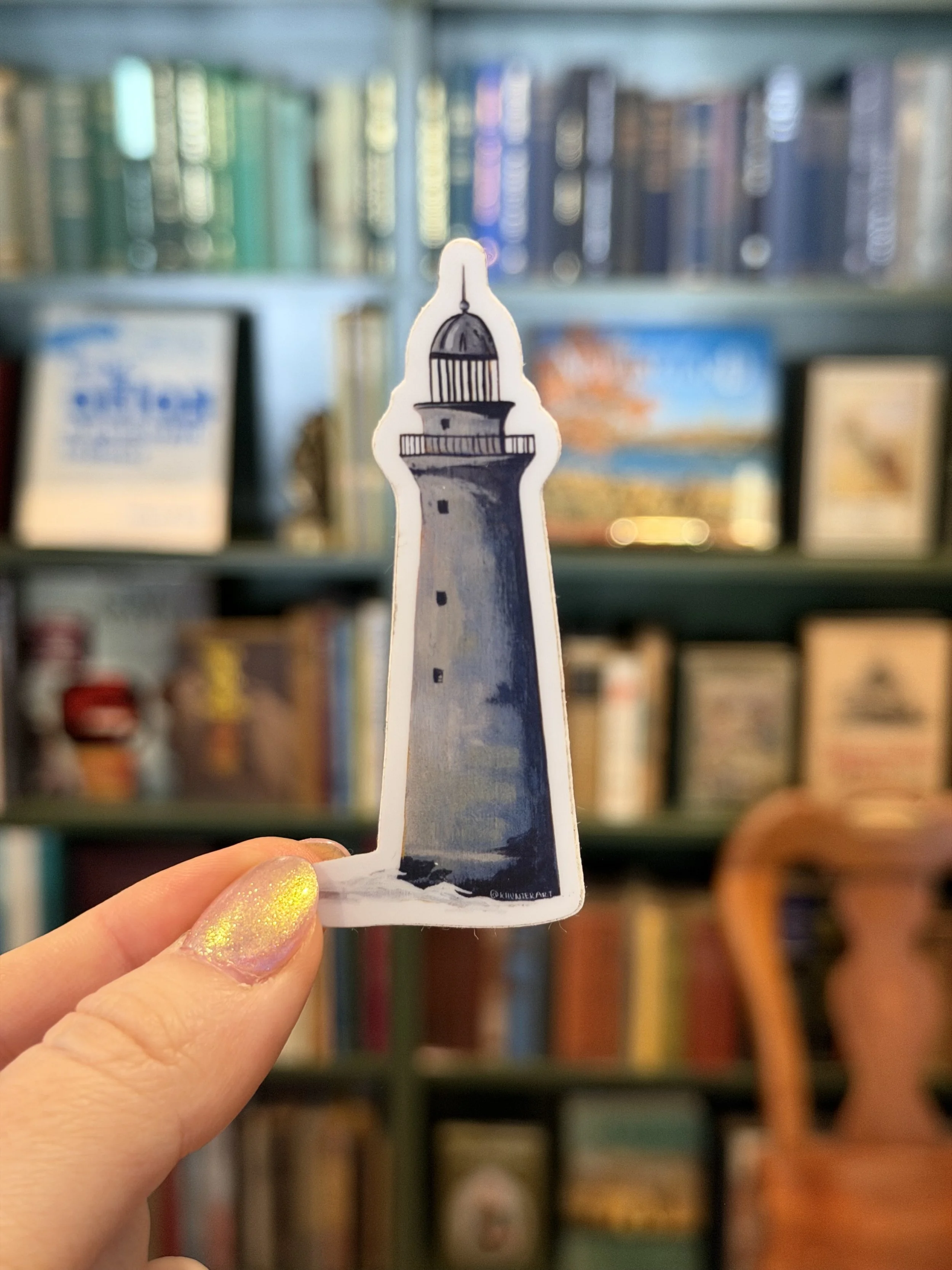 Minot Lighthouse Sticker