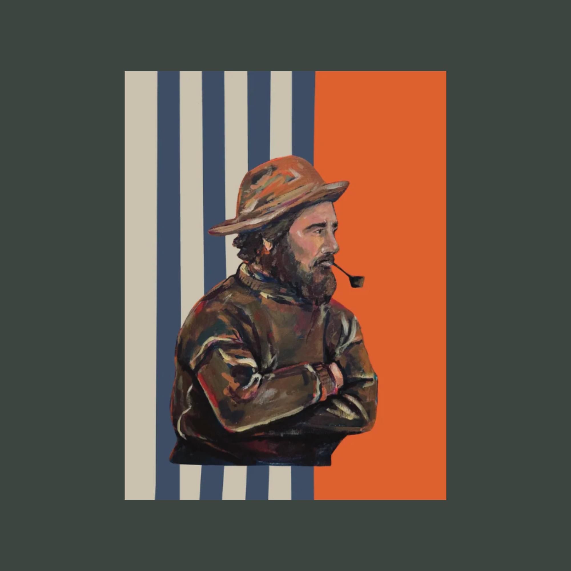 Waves of Strength (Print) by K. Hunter Art