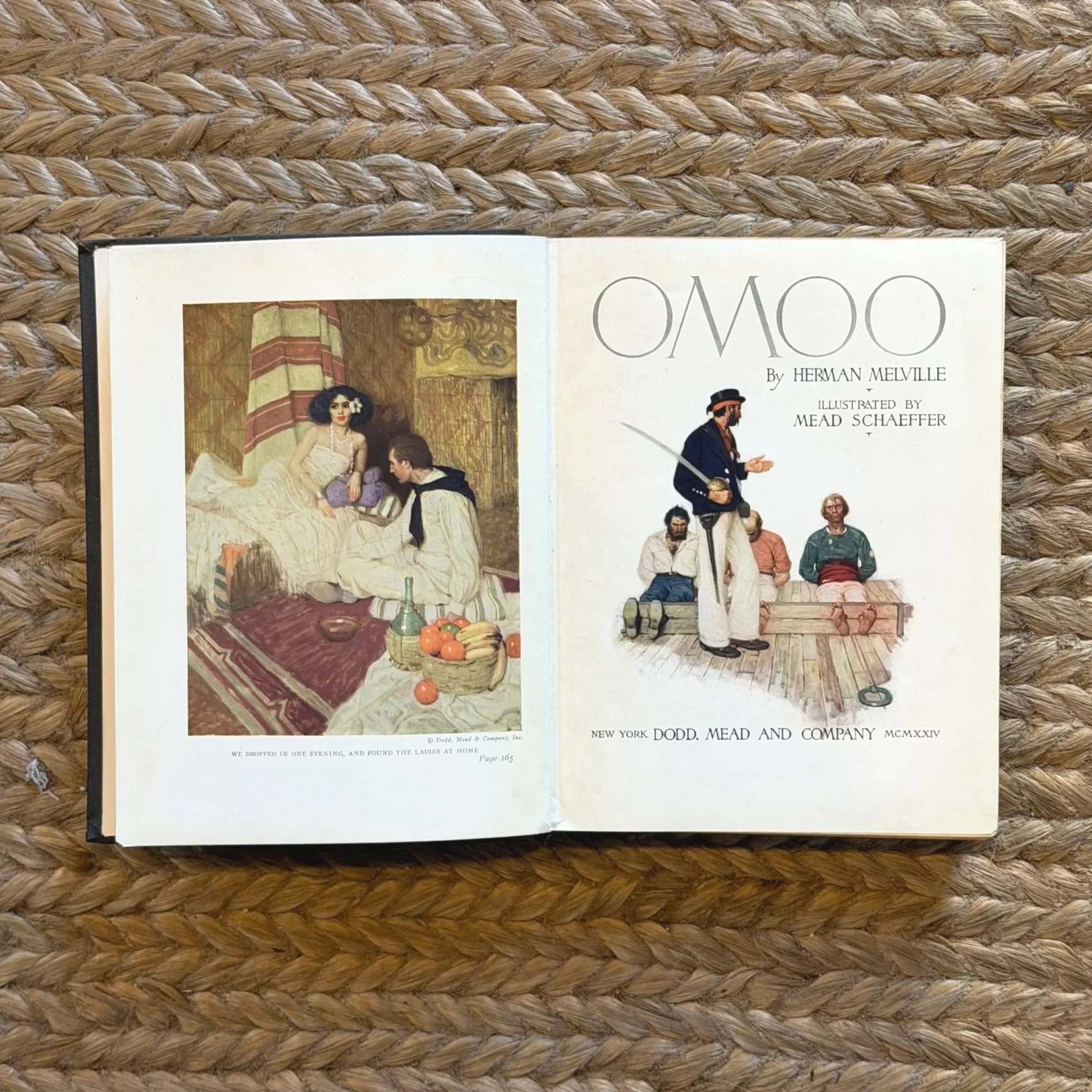 Omoo by Herman Melville (1924)