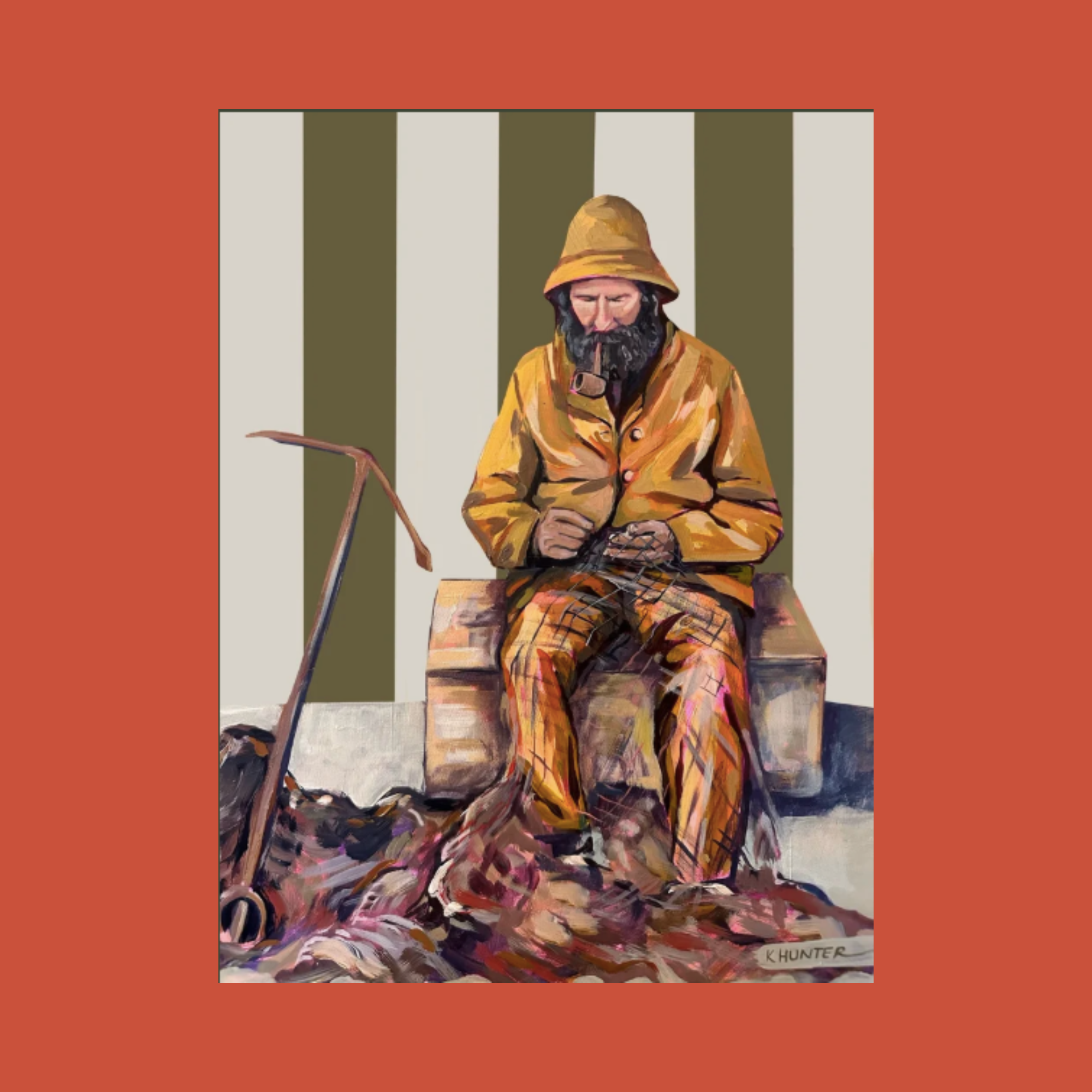 Networking (Print) by K. Hunter Art