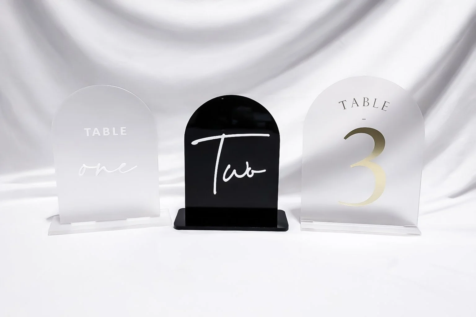 Acrylic Table Numbers