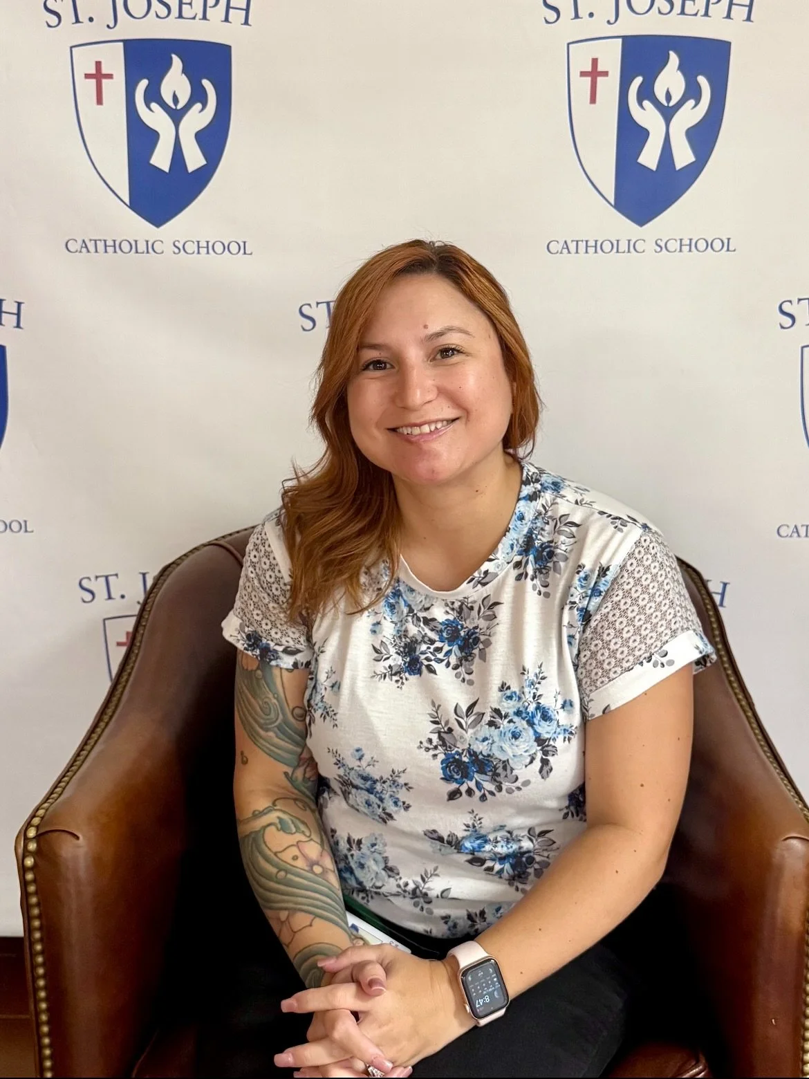 🌟 Staff Spotlight: Mrs. Salazar, Office Manager 🌟

If you&rsquo;ve ever stopped by the SJCS office, you&rsquo;ve likely been greeted by her friendly smile and calm efficiency! Mrs. Salazar keeps our school running smoothly in a hundred different wa