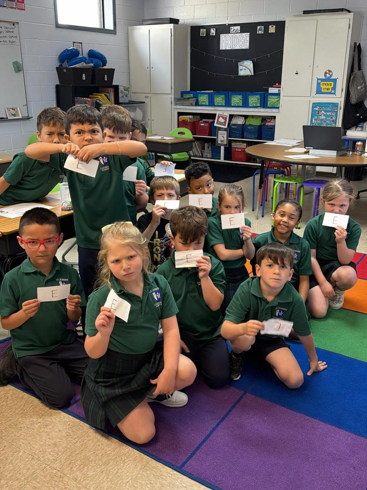 April Fools!

BROWN E&rsquo;s instead of brownies 😄
Safe to say first grade had some thoughts about it 😂