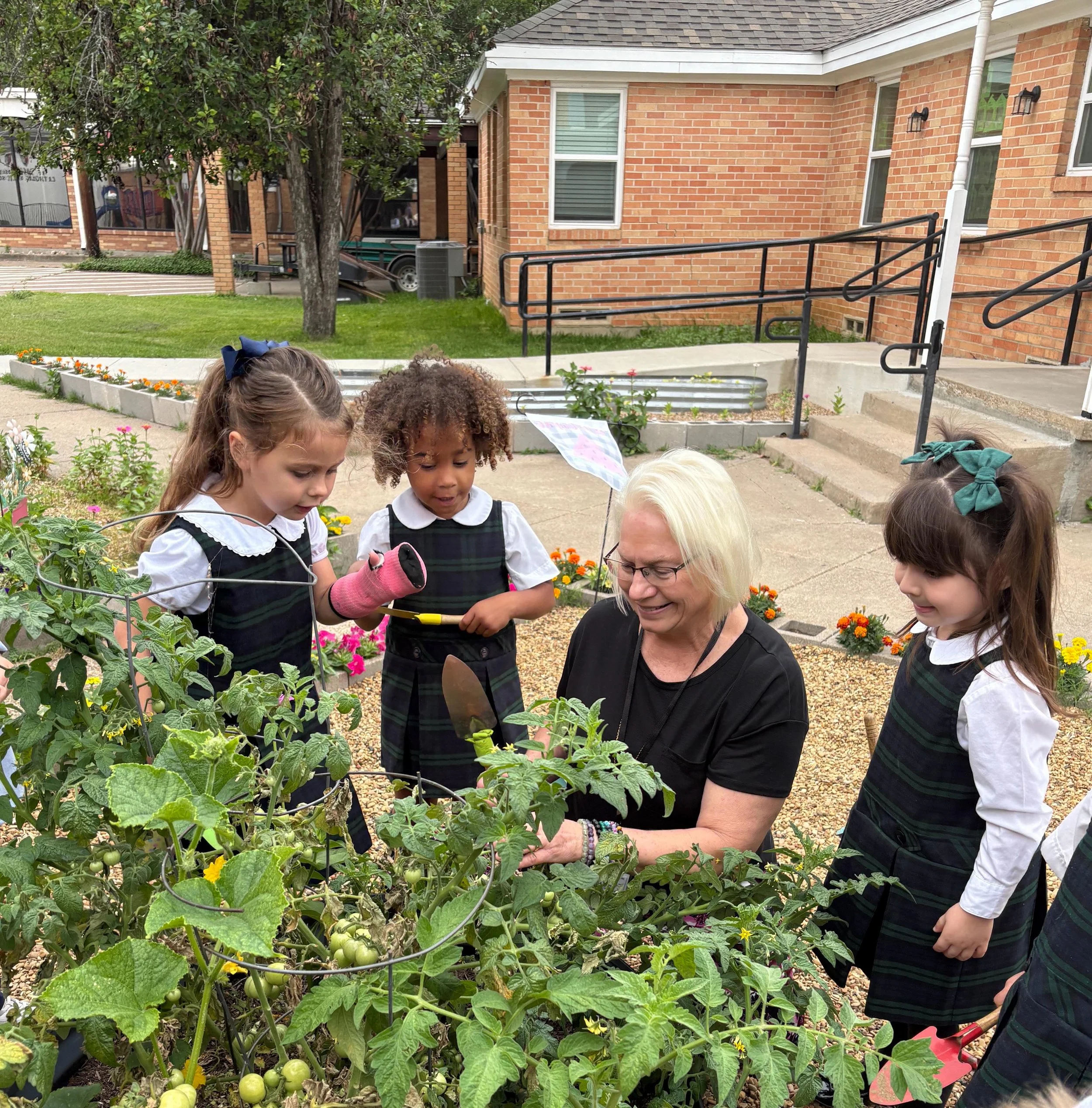 ✨ Staff Highlight: Ms. Gina ✨

Our PK3 students are blessed to spend their days learning, laughing, and growing with Ms. Gina! 💚

One of Ms. Gina&rsquo;s favorite parts of teaching is spending time in the garden with her students, where every day br