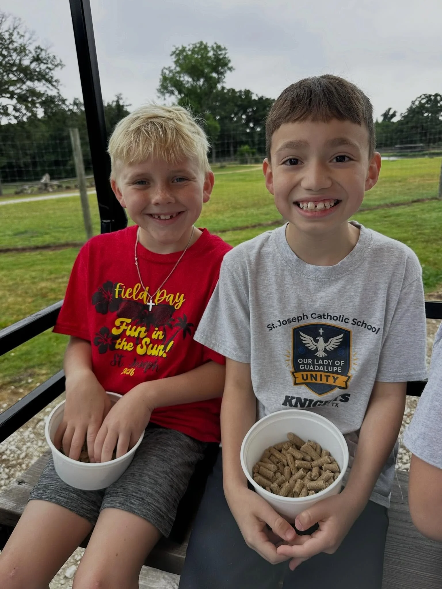 1st &amp; 2nd grade had a wild time at Zoofari! 🦒🐐☀️