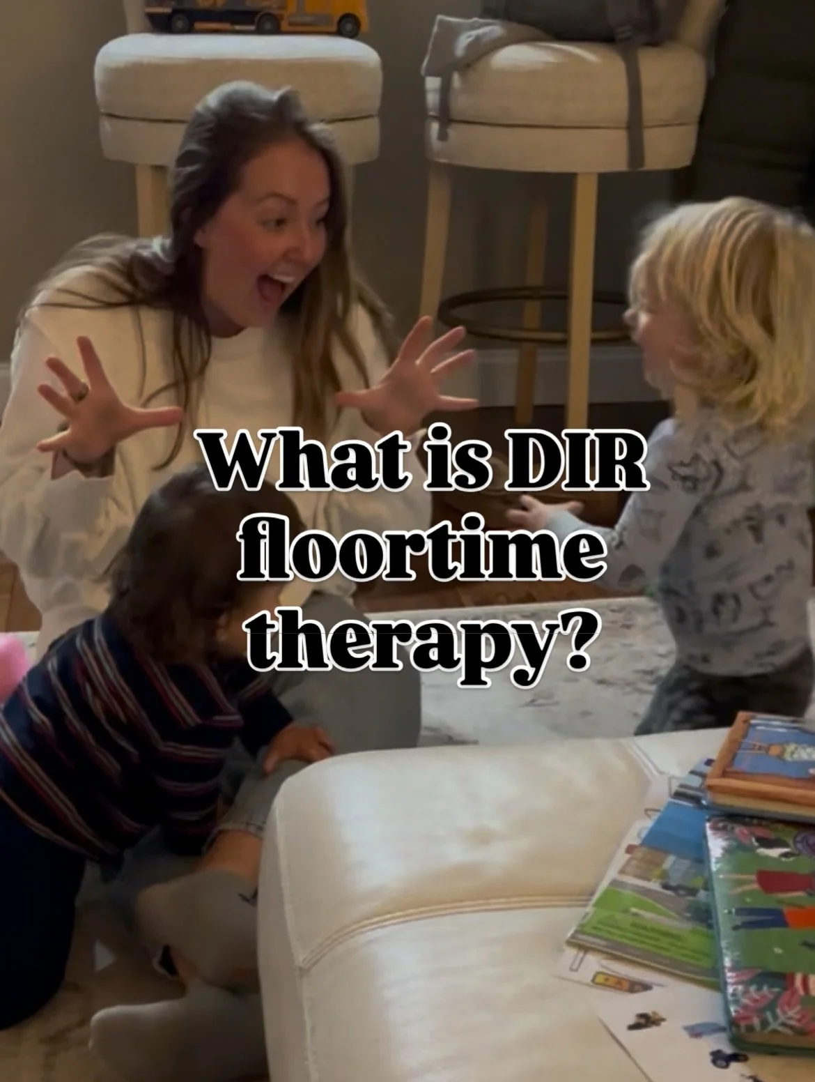Speech therapy doesn&rsquo;t have to look like drills at a table.
DIR/Floortime&reg; is a relationship-based, play-led approach that builds the foundations of communication&mdash;attention, engagement, regulation, and connection.

When children feel 