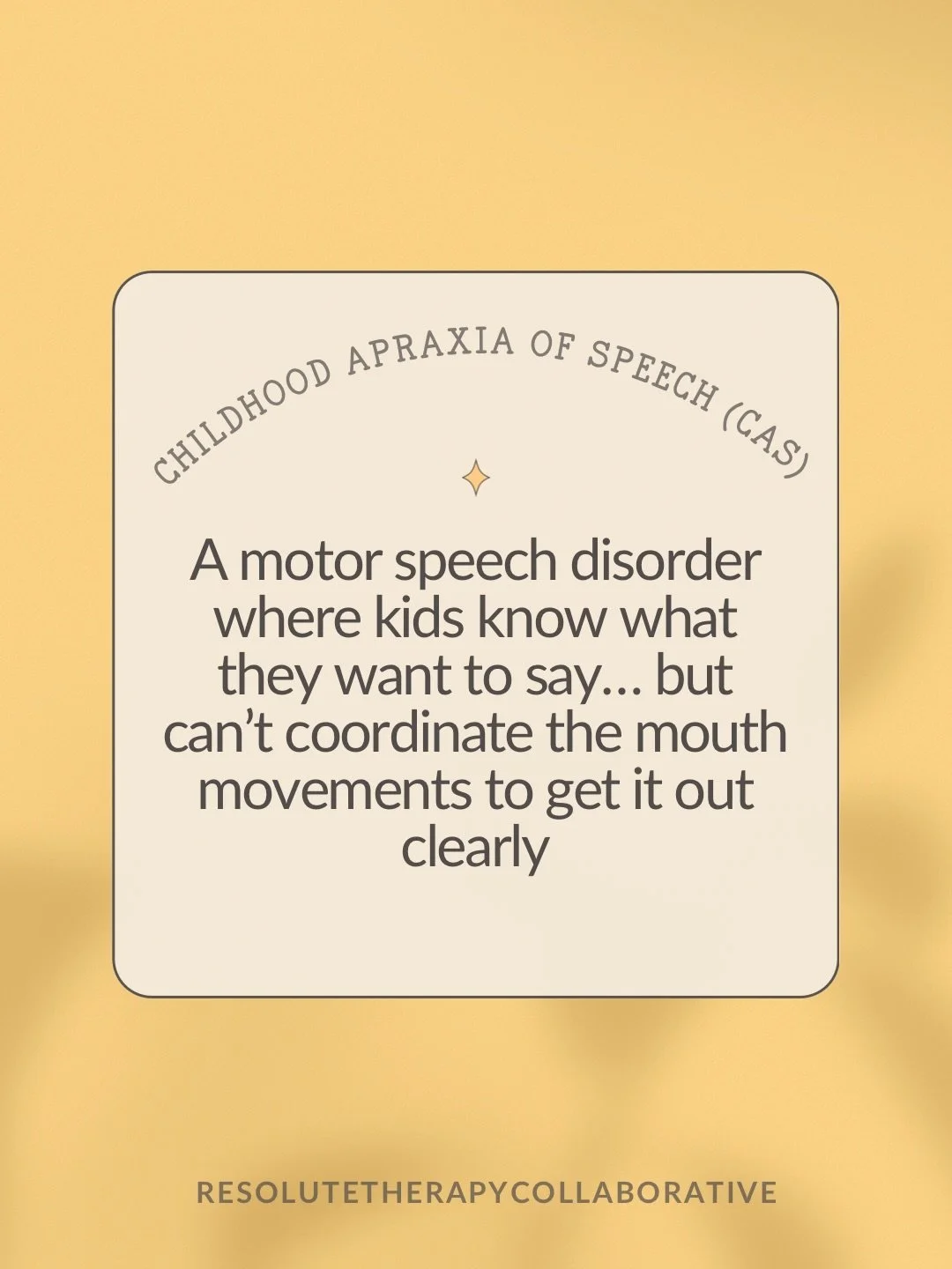 Apraxia or language disorder: what&rsquo;s the difference? Parents often ask, and we get it, the answer is so important for effective therapy. Swipe to discover the signs and why tailored support matters!

Questions? We&rsquo;re here.