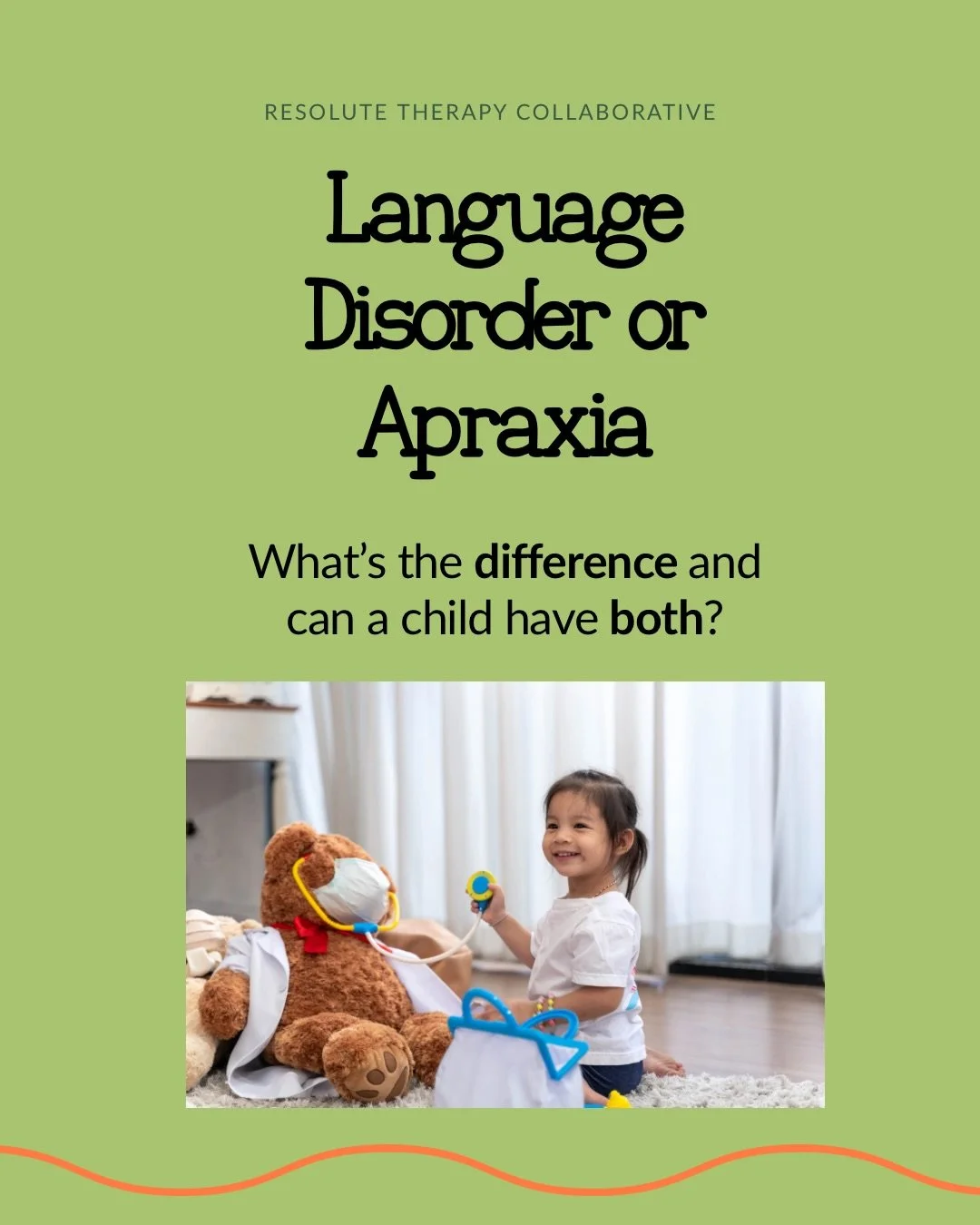 Is it apraxia or a language disorder? Many parents wonder, and knowing the answer is so important for effective therapy.

Swipe to learn the difference, key signs, and why personalized support makes all the difference!

📍Pediatric speech therapy in 
