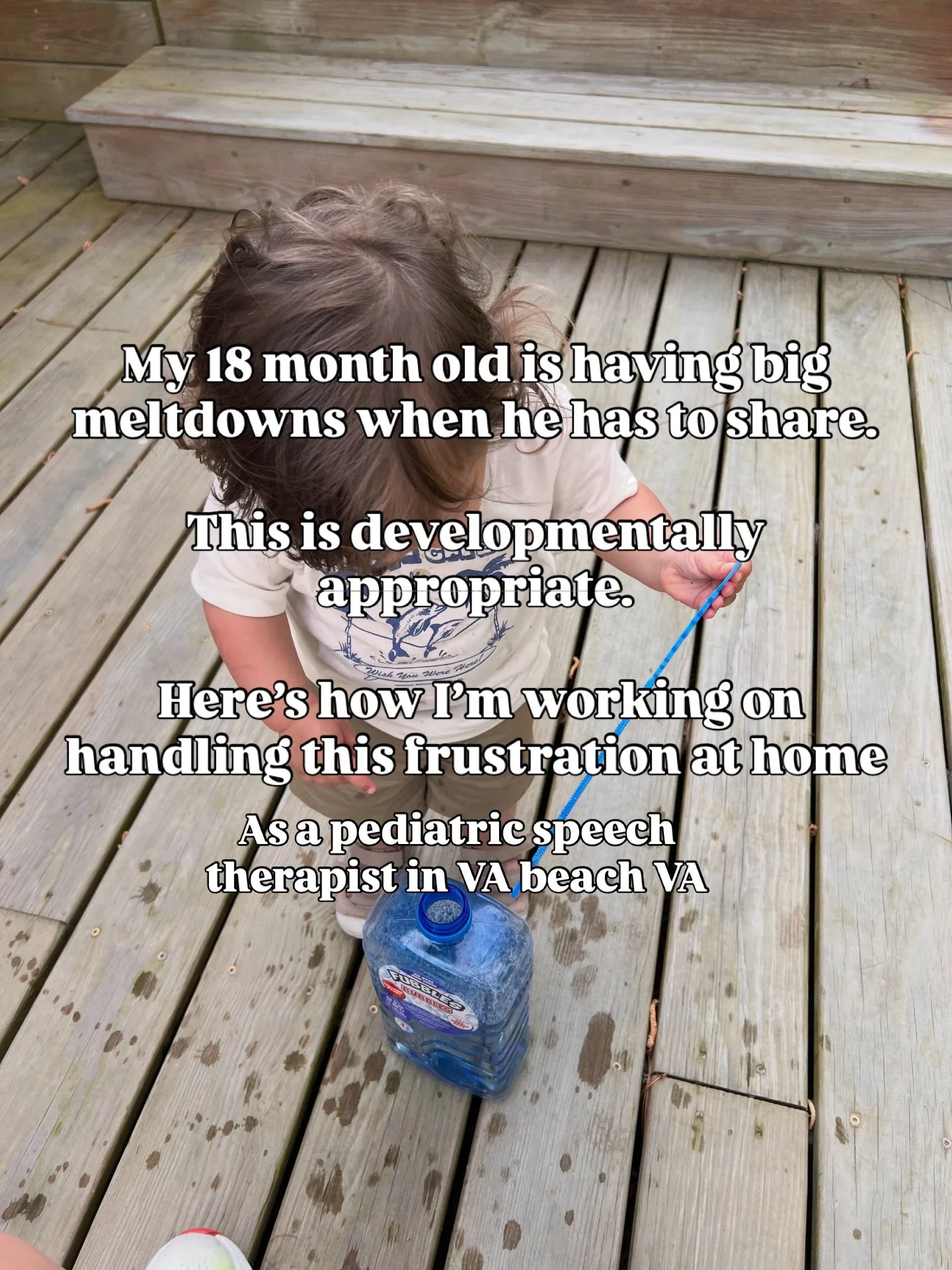 Sharing at 18 months? Yeah&hellip; they&rsquo;re probably going to hate it.

And that&rsquo;s completely normal.

At this age, toddlers don&rsquo;t really understand &ldquo;taking turns&rdquo; yet. In their brain, it&rsquo;s more like:
&ldquo;I have 