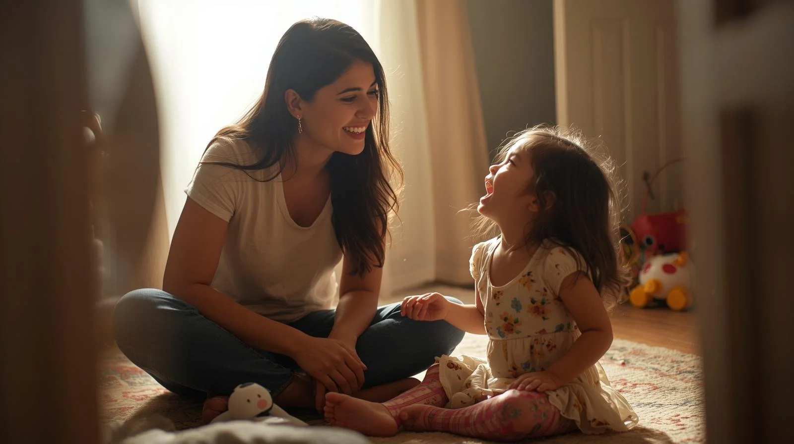 20 Preguntas Mágicas para Conectar con tu Hija Pequeña (3 a 6 Años)