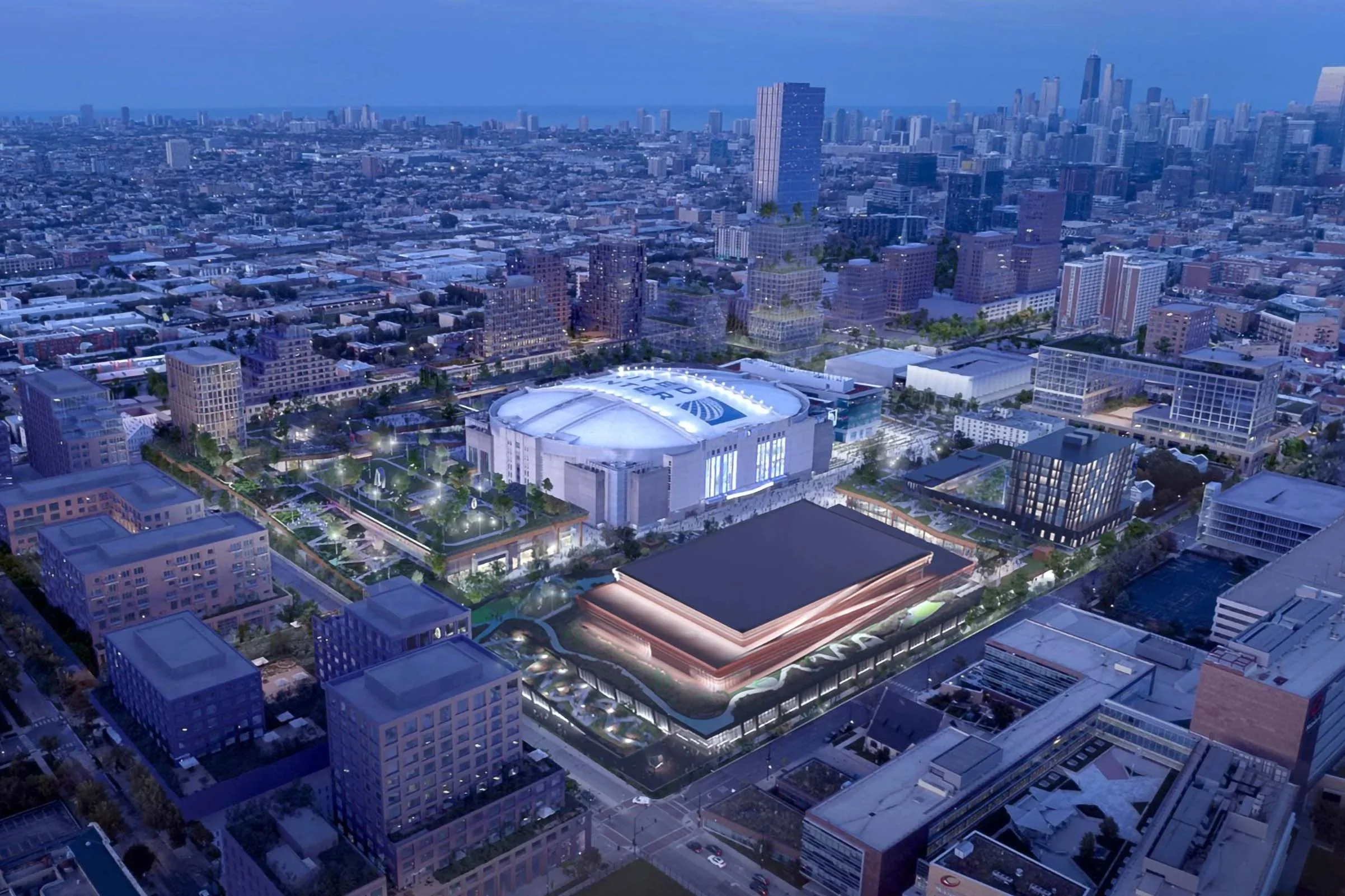 The-1901-Project-United-Center-RIOS-Chicago-West-Side-Aerial-Evening-Activation-2.jpg