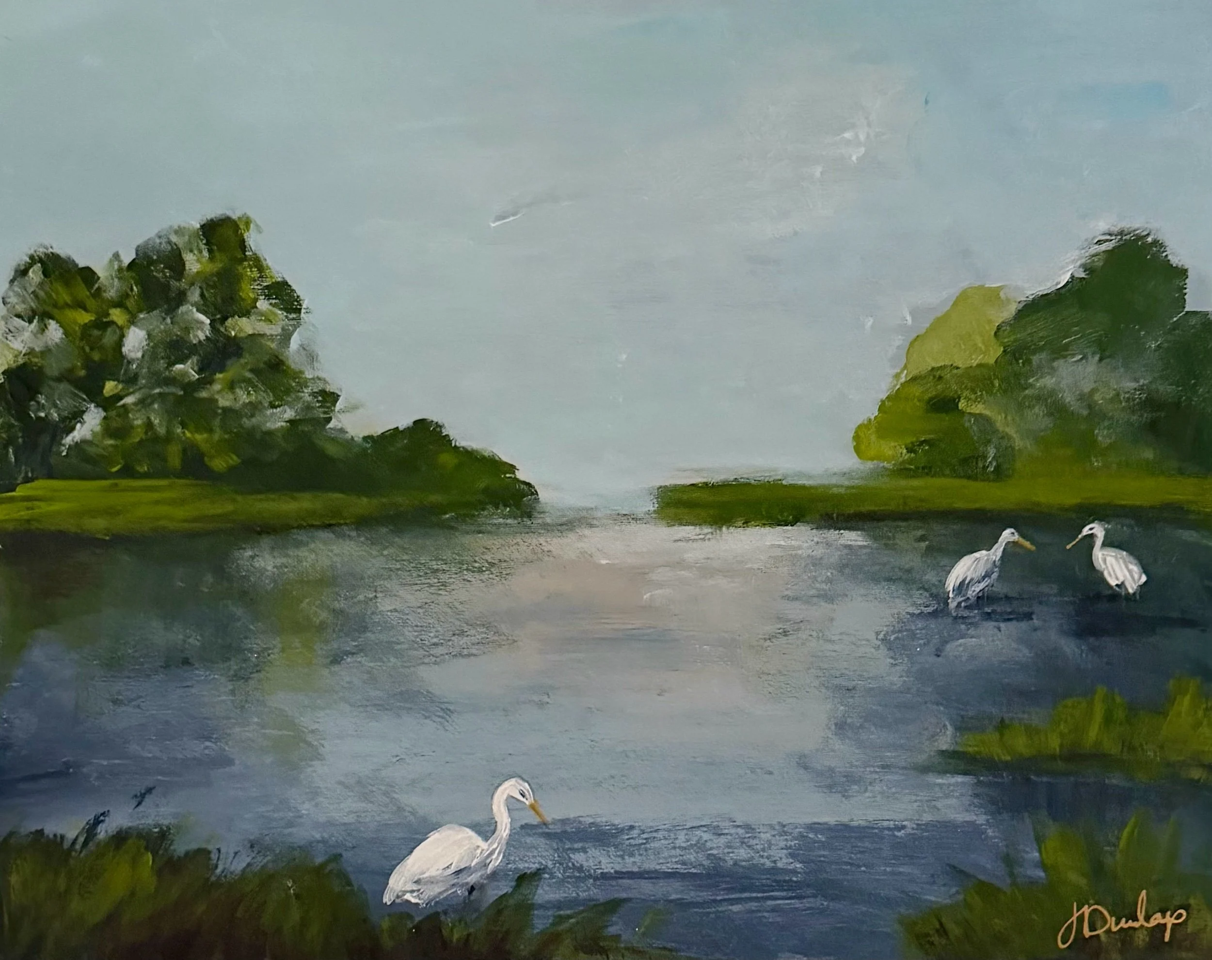 Marsh on Paper