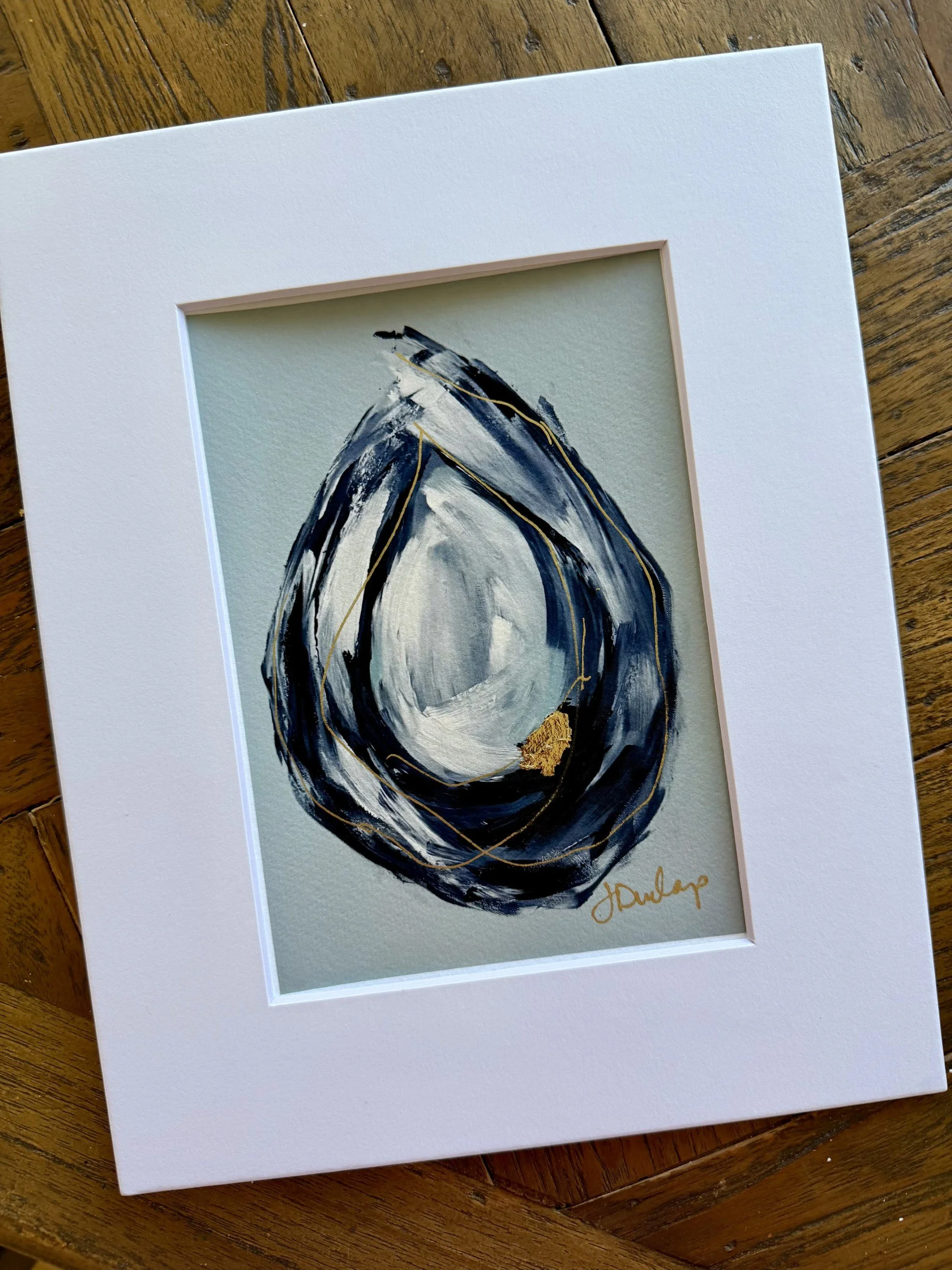 Tide Blue 5x7 PRINT