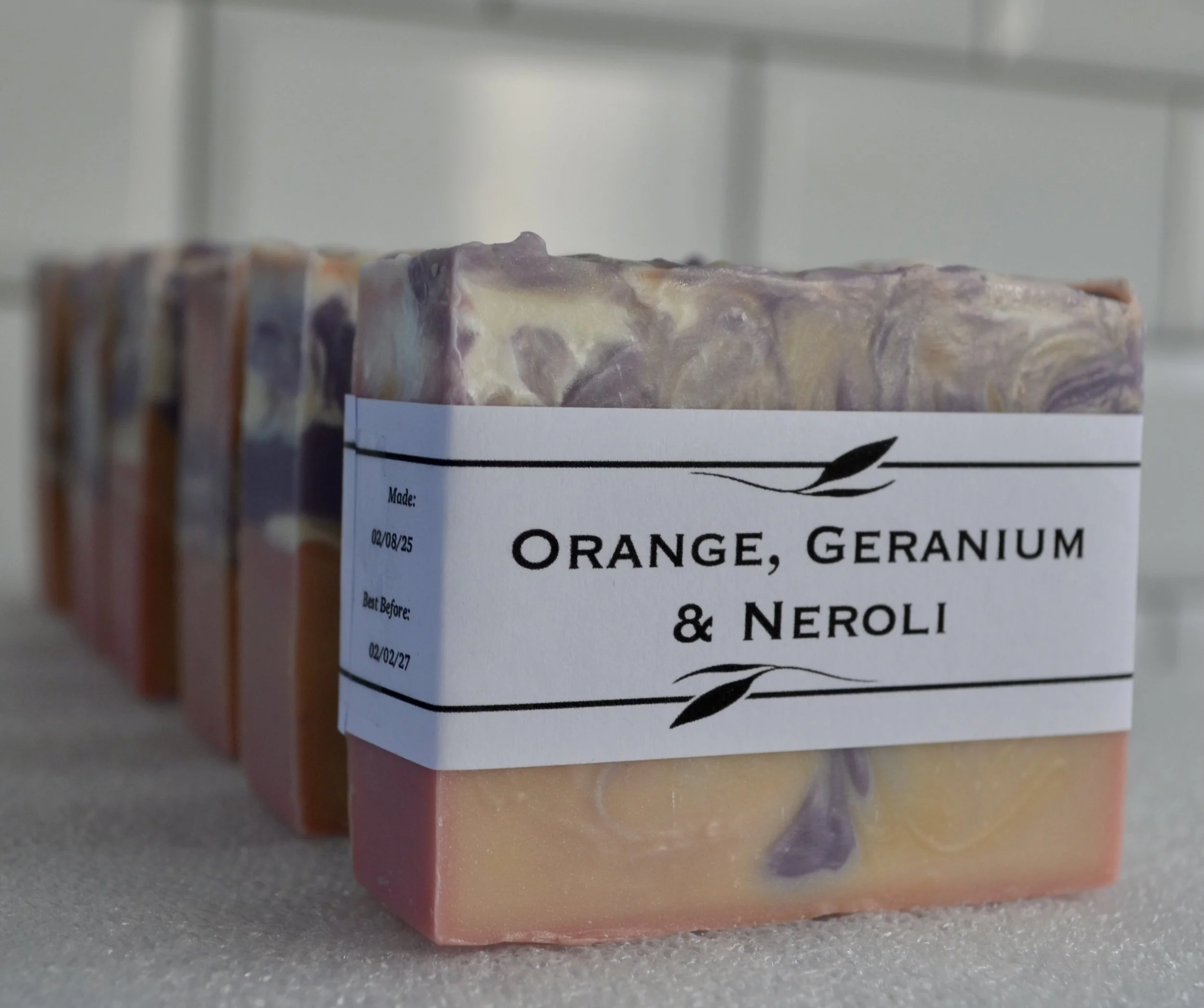 Orange, Geranium & Neroli Artisan Soap