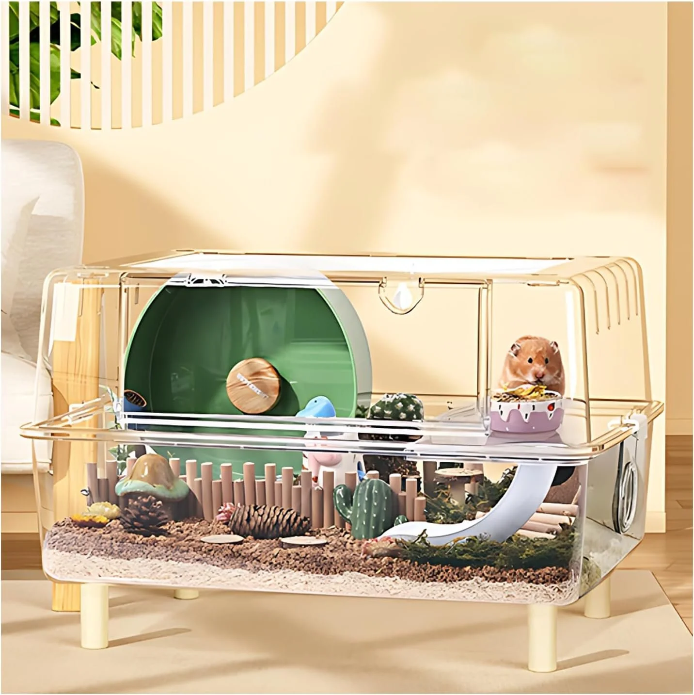 For single dwarf hamsters only