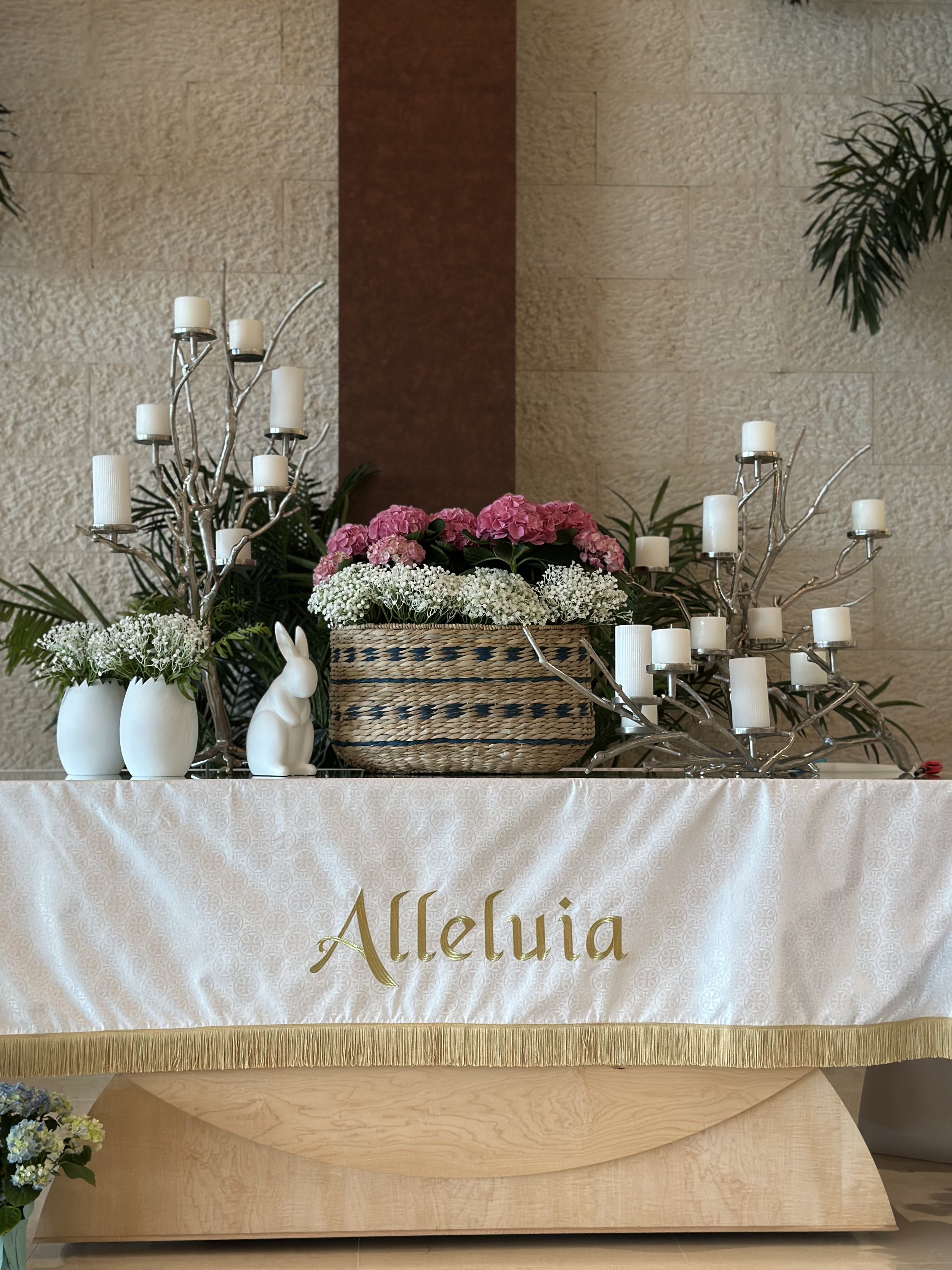 Easter Worship Service in our Sanctuary