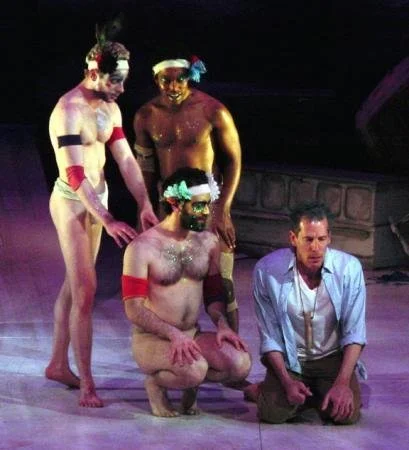 One of three Ariels in Jason Jacobs's thesis production of "The Tempest" for Columbia University.