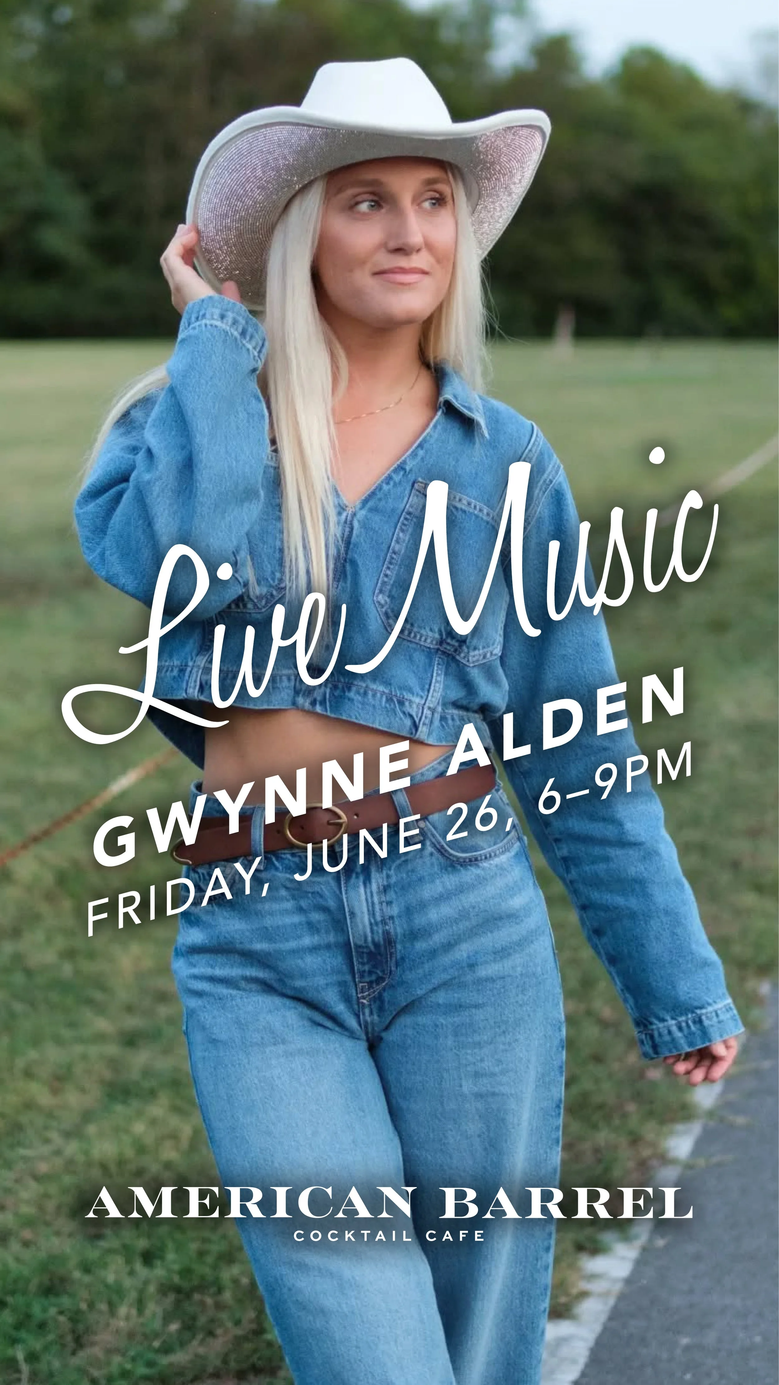 Live Music with Gwynne Alden