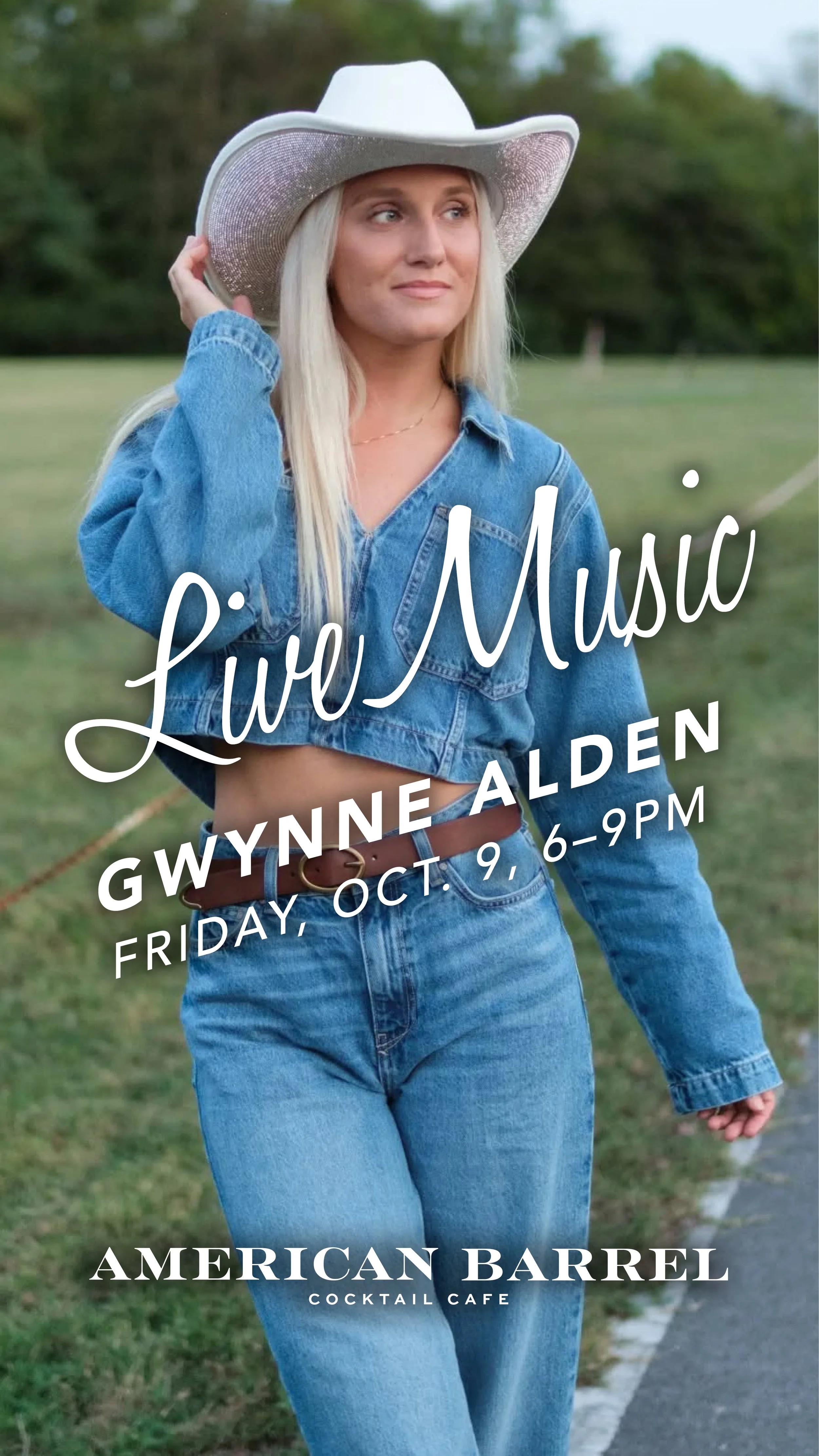 Live Music with Gwynne Alden 