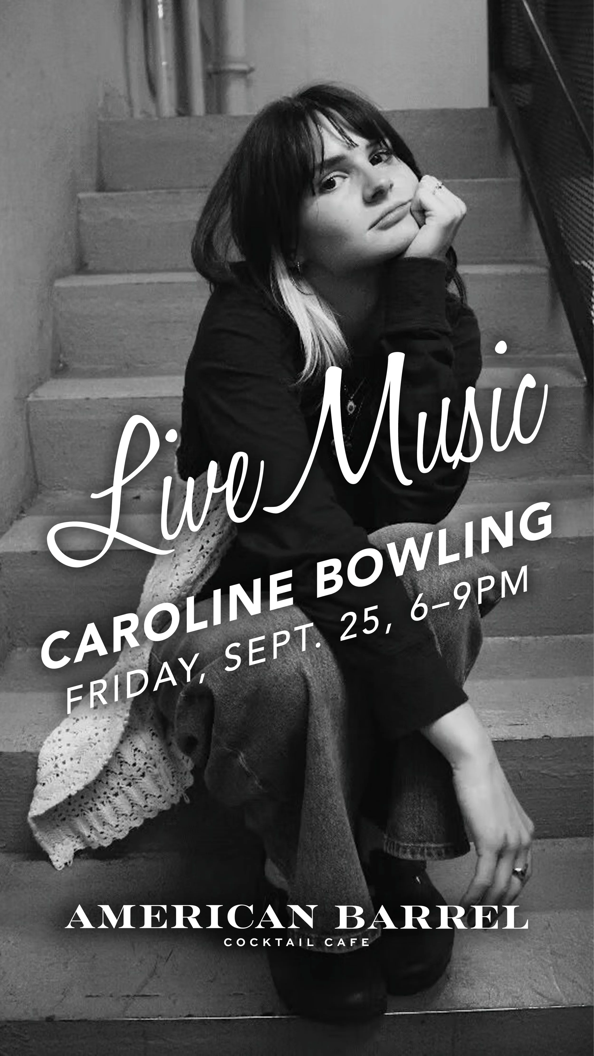 LIVE MUSIC: Caroline Bowling