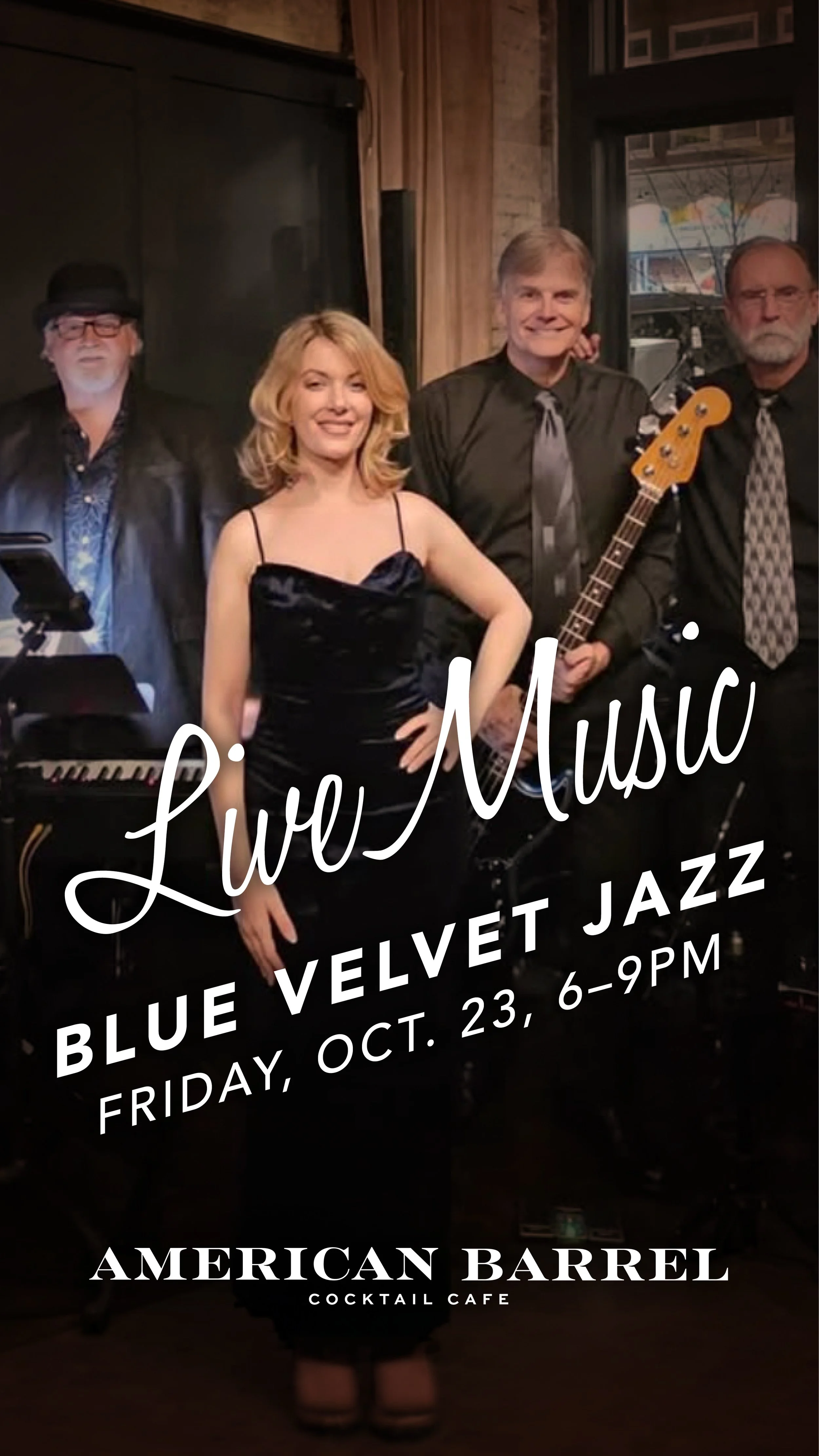 LIVE MUSIC: Blue Velvet Jazz 