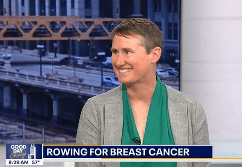 Recovery On Water - Rowing for Breast Cancer, Tara Hoffman - Fox32 Chicago, 10/25 - Video