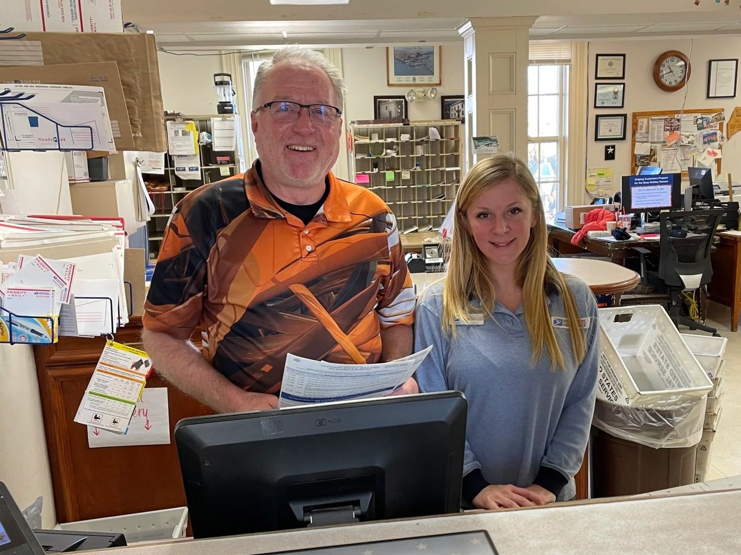 Beloved Castine postmaster–and the king of passports–reflects on career ...