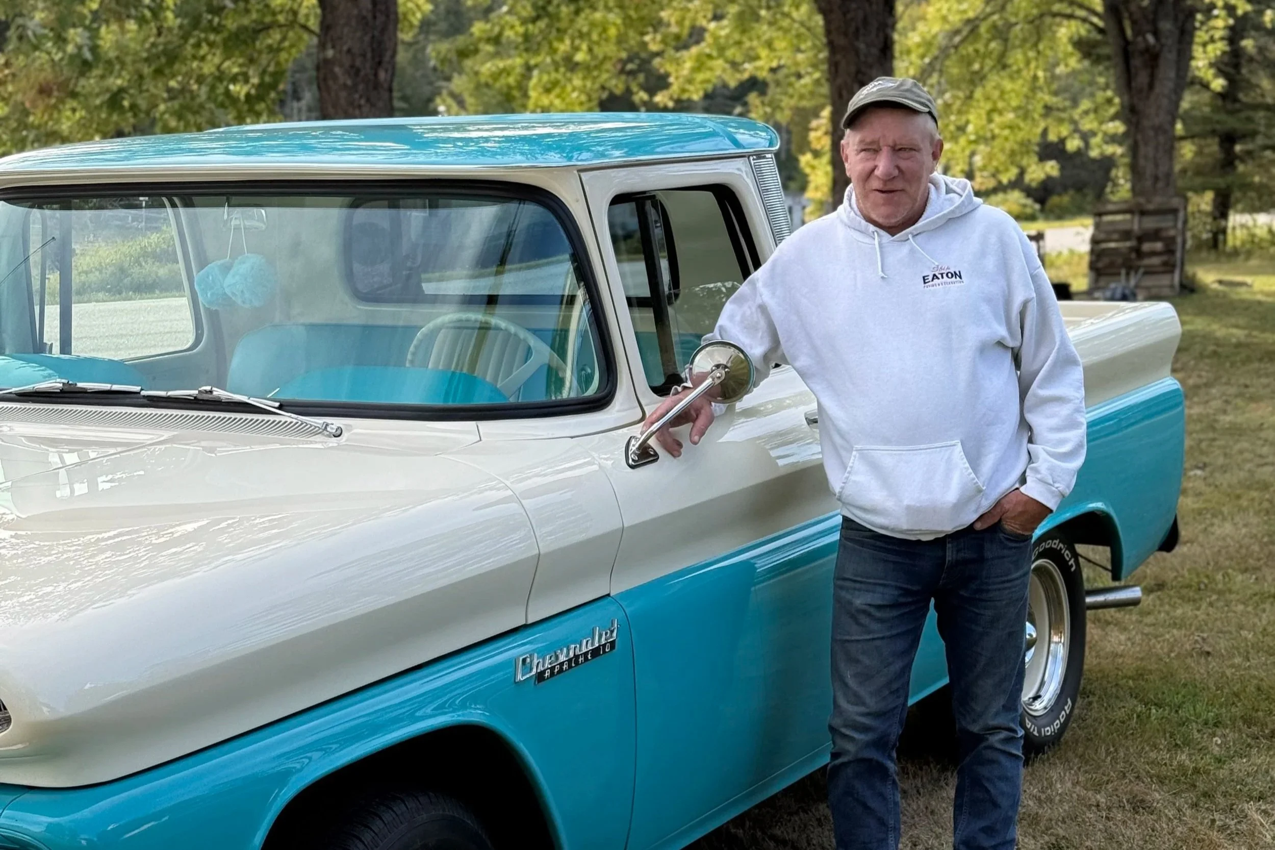THE HOOD SCOOP: This 1960 Chevy Apache is a familiar Deer Isle sight