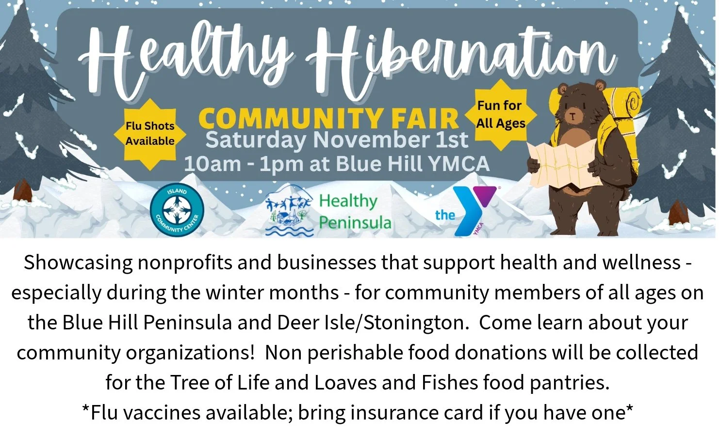 Healthy Hibernation Community Fair