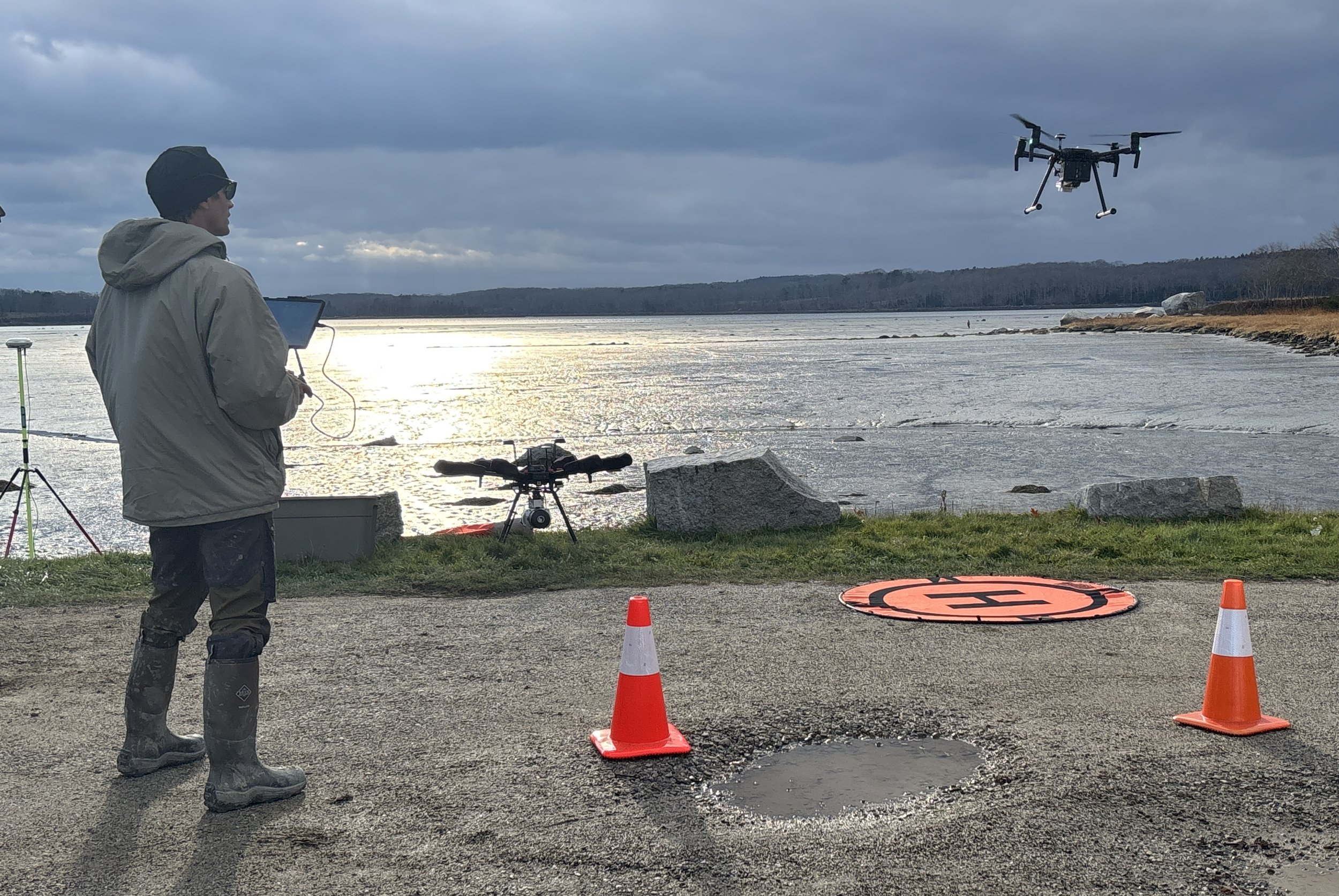 Mud mappers: Drones return to Penobscot to study clam flats&nbsp;
