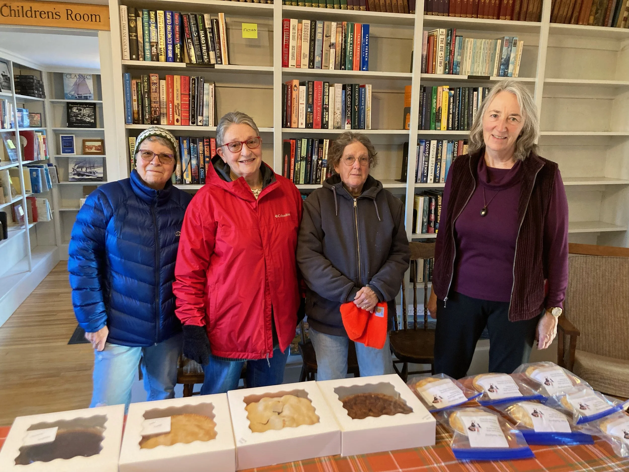 East Blue Hill Library bakes up tasty fundraiser for Thanksgiving