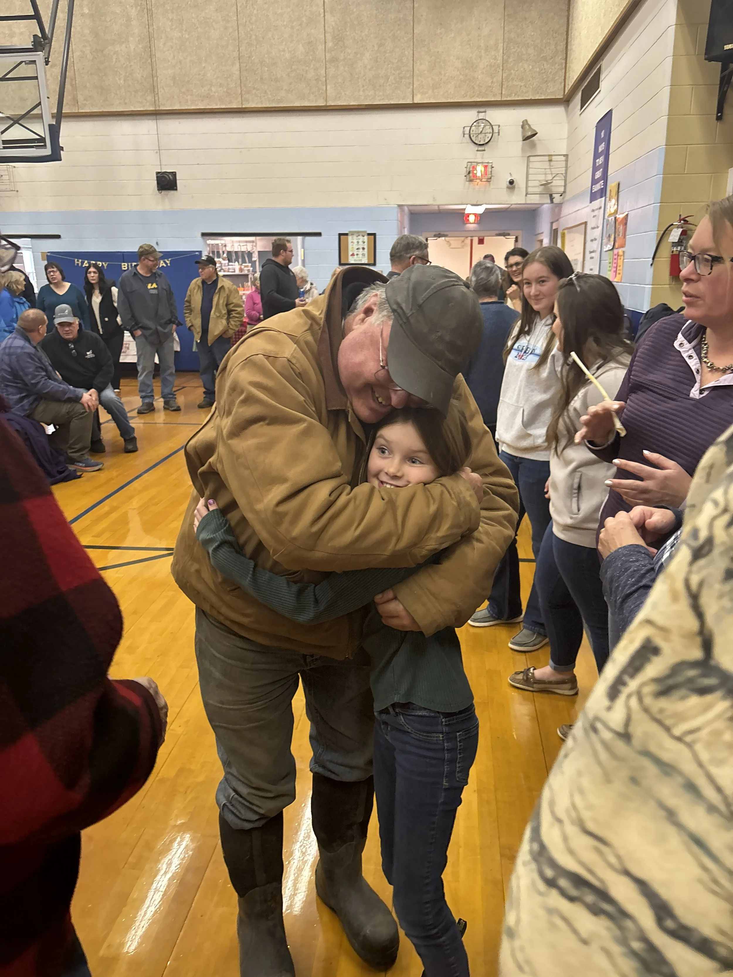 THE U-TURN: Town fills gym at surprise birthday party for Billy Hutchins