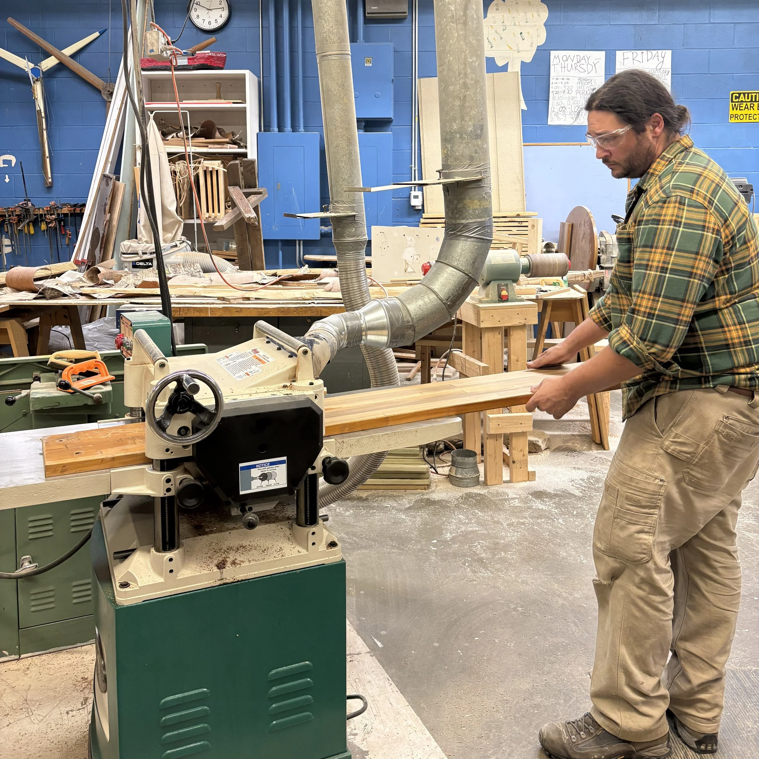 What happens when you offer a free construction class? It fills up in two days.