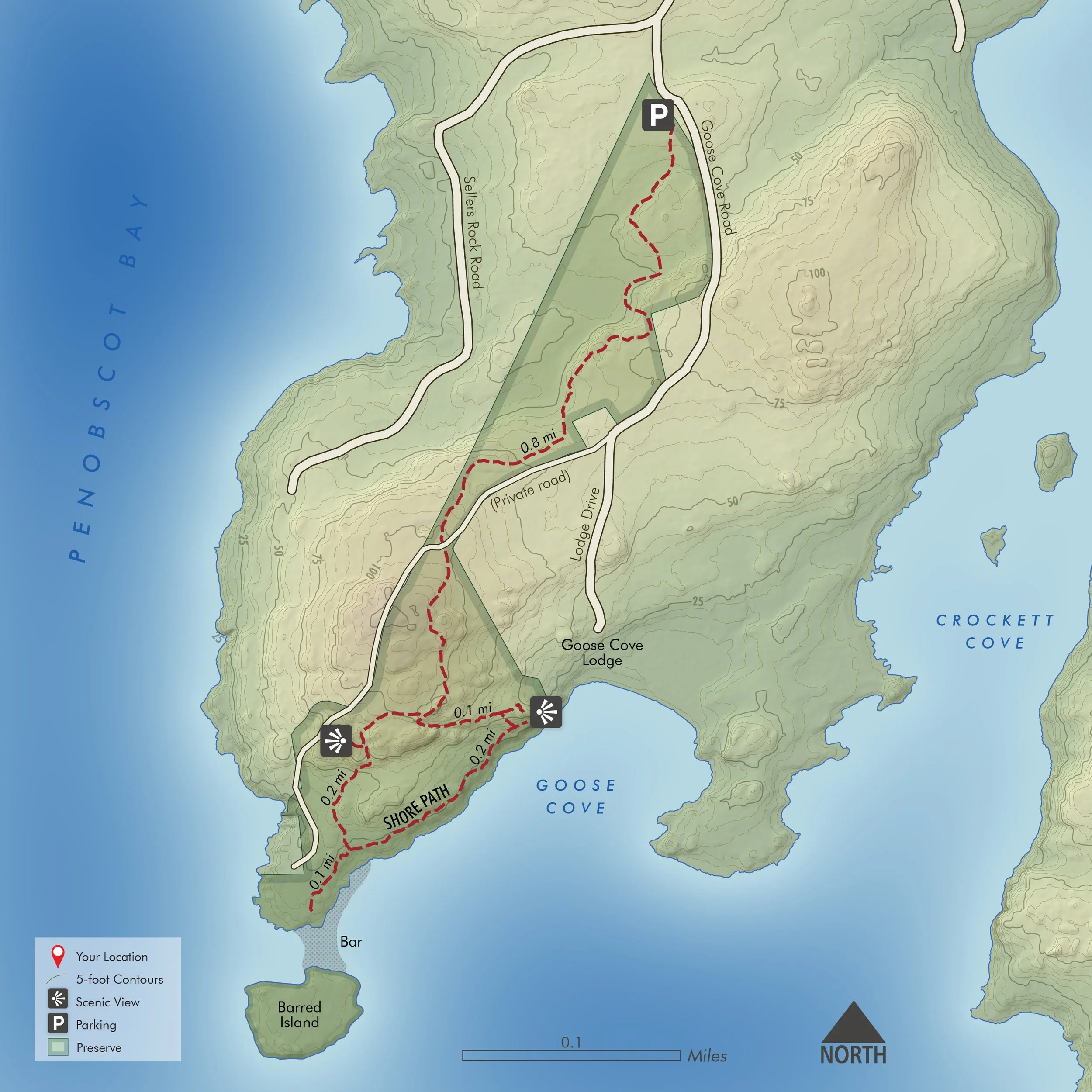 Island Heritage Trust to upgrade trails for more accessibility