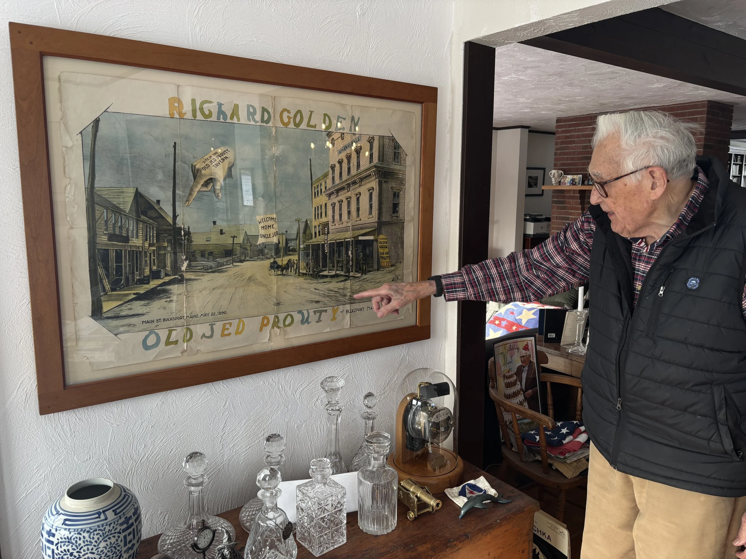 THE U-TURN: Reader shares his vintage Jed Prouty poster