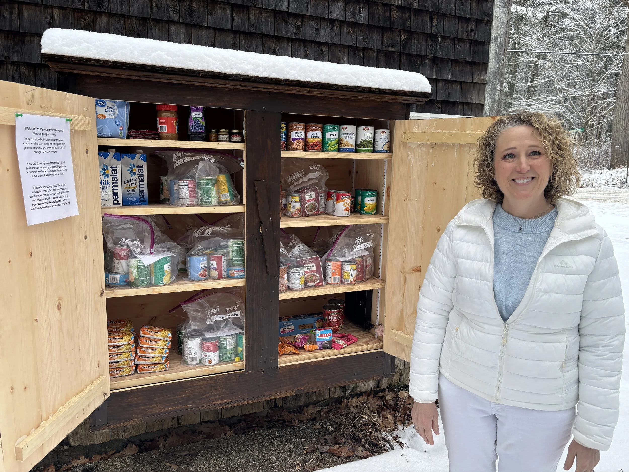 Penobscot’s first food pantry now open