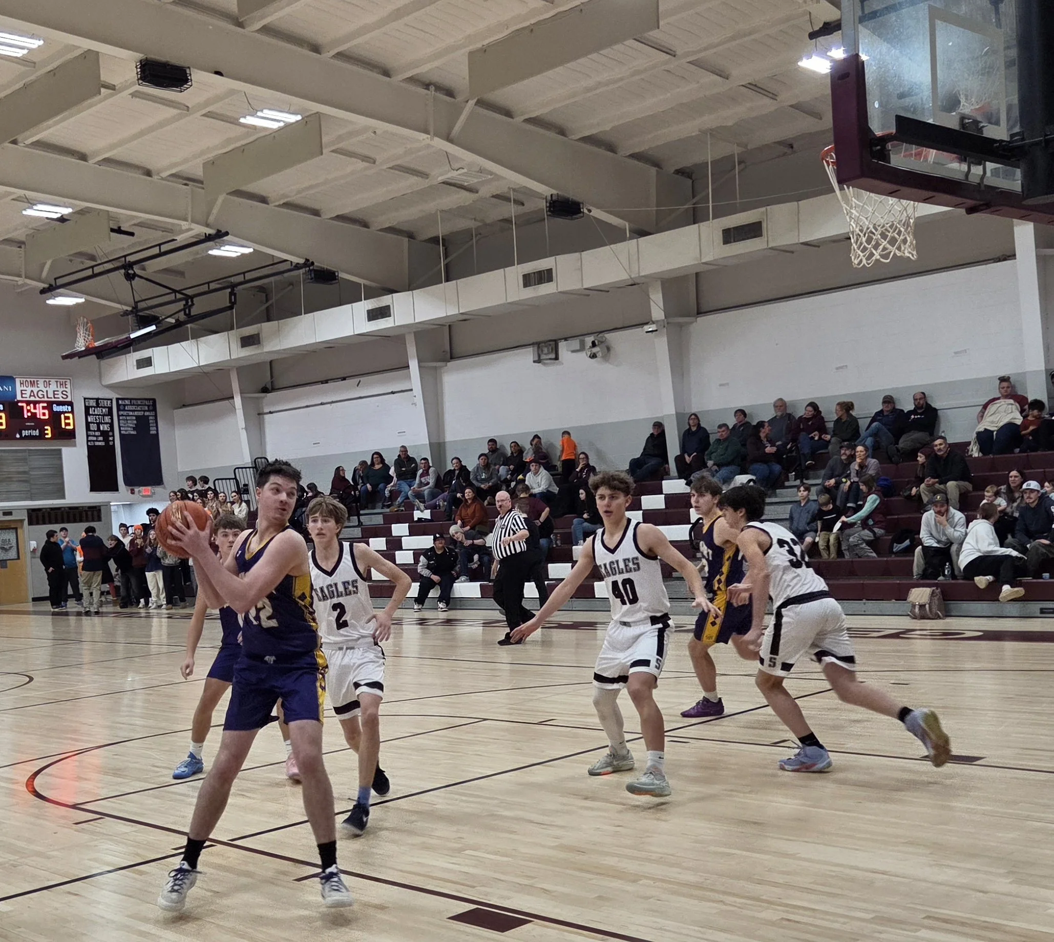 GSA boys’ basketball victorious over rival Bucksport in key game