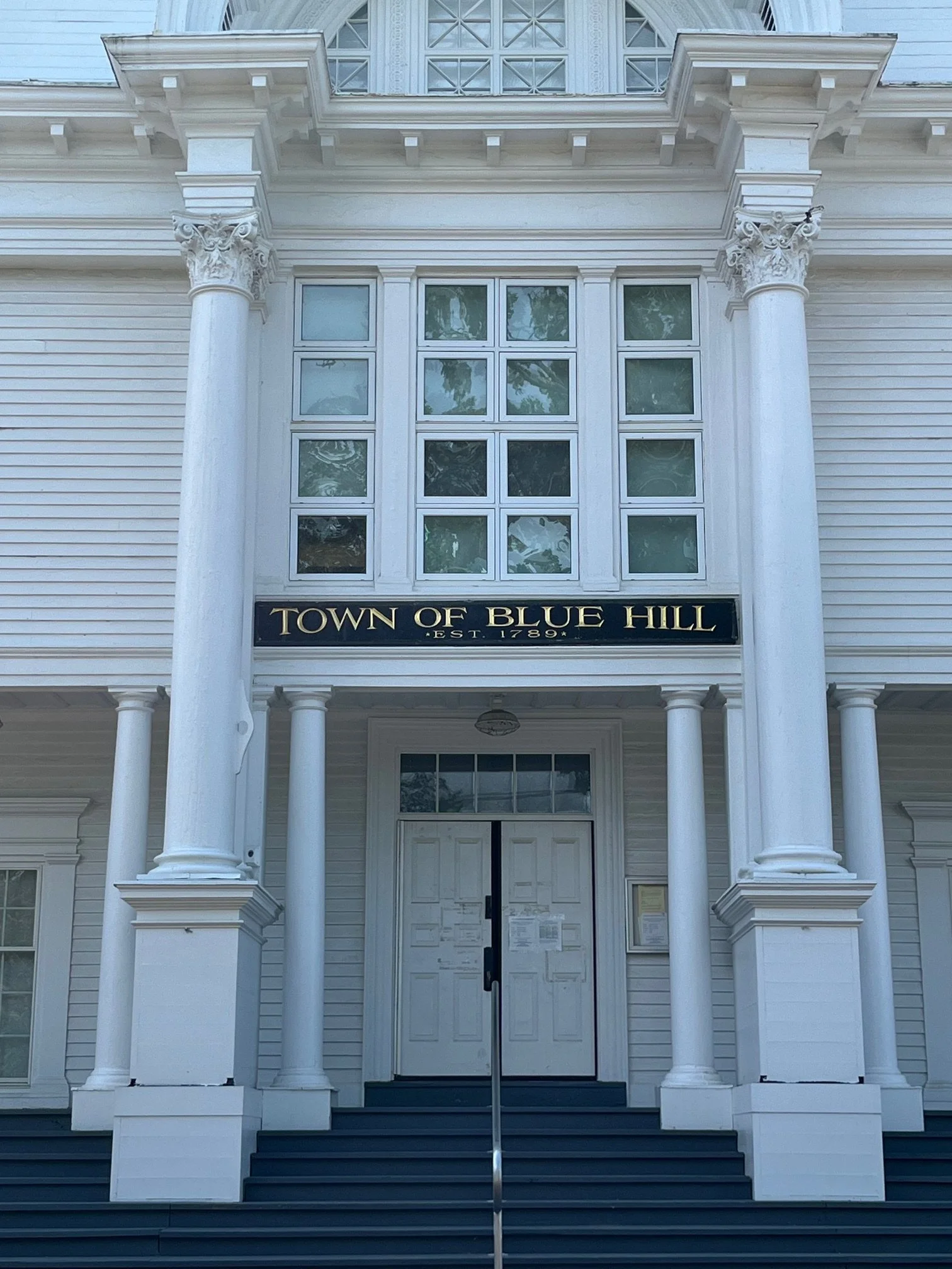 Blue Hill - Notice Title