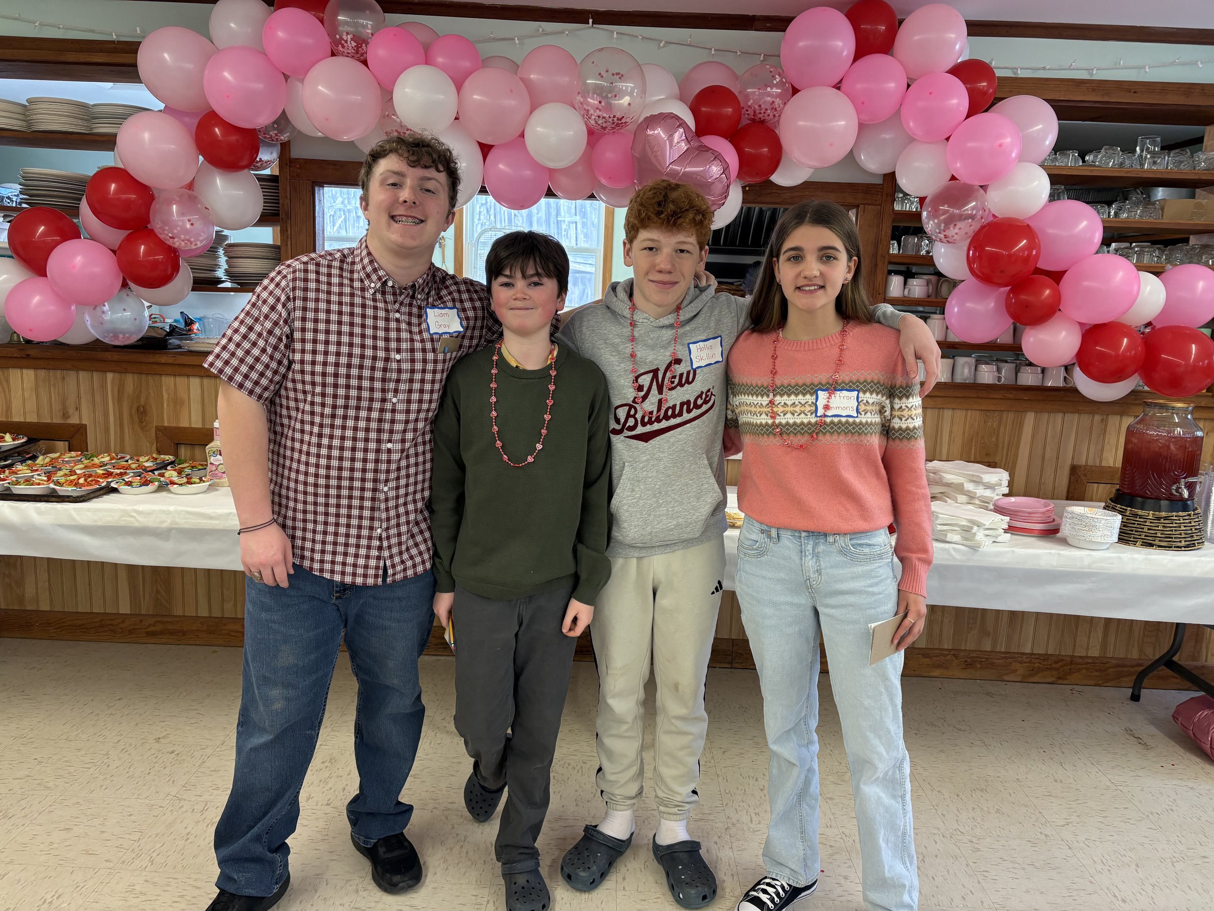 Valentine's Day dinner bridges generations in Penobscot