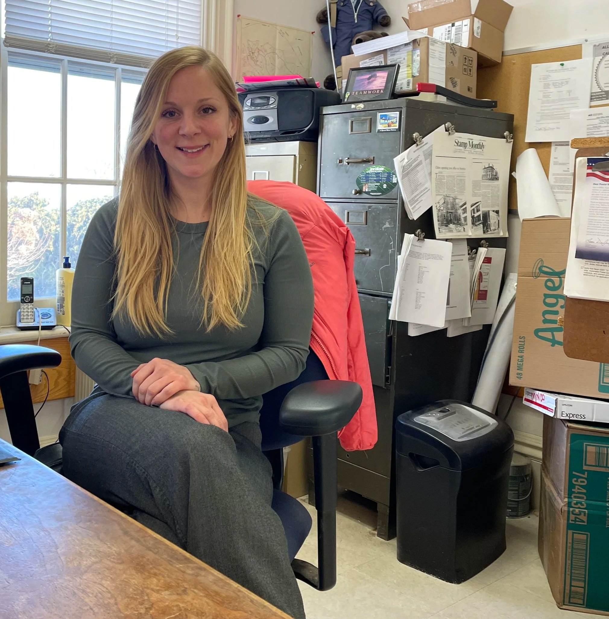 Castine’s new postmaster is a friendly face