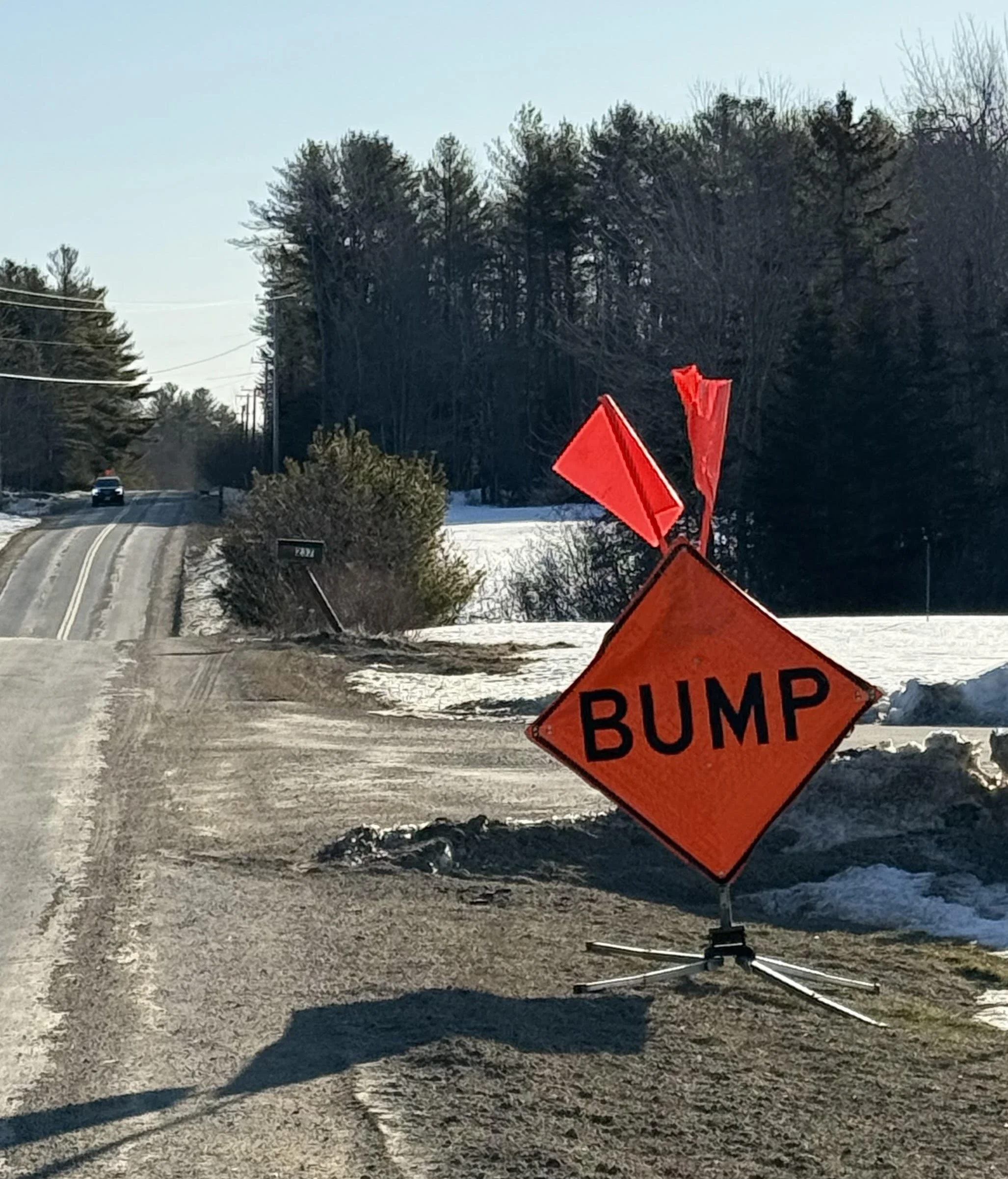 Bumpy road ahead