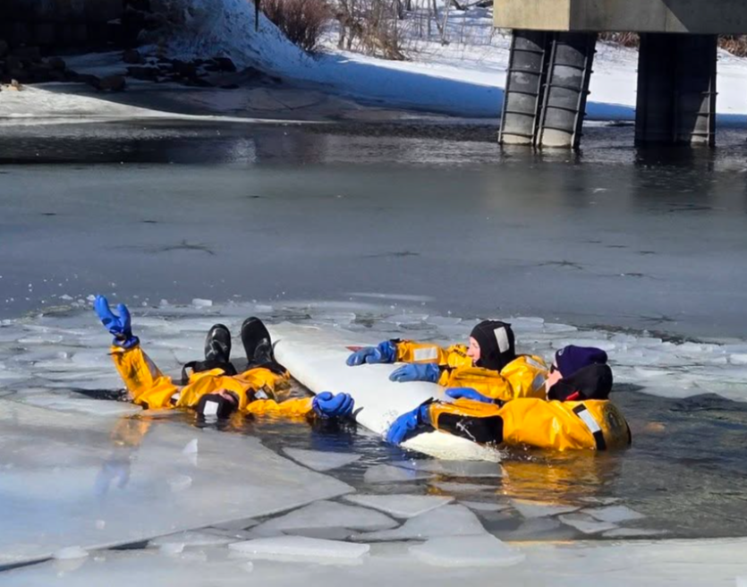 THE U-TURN: Icy trees, icy training