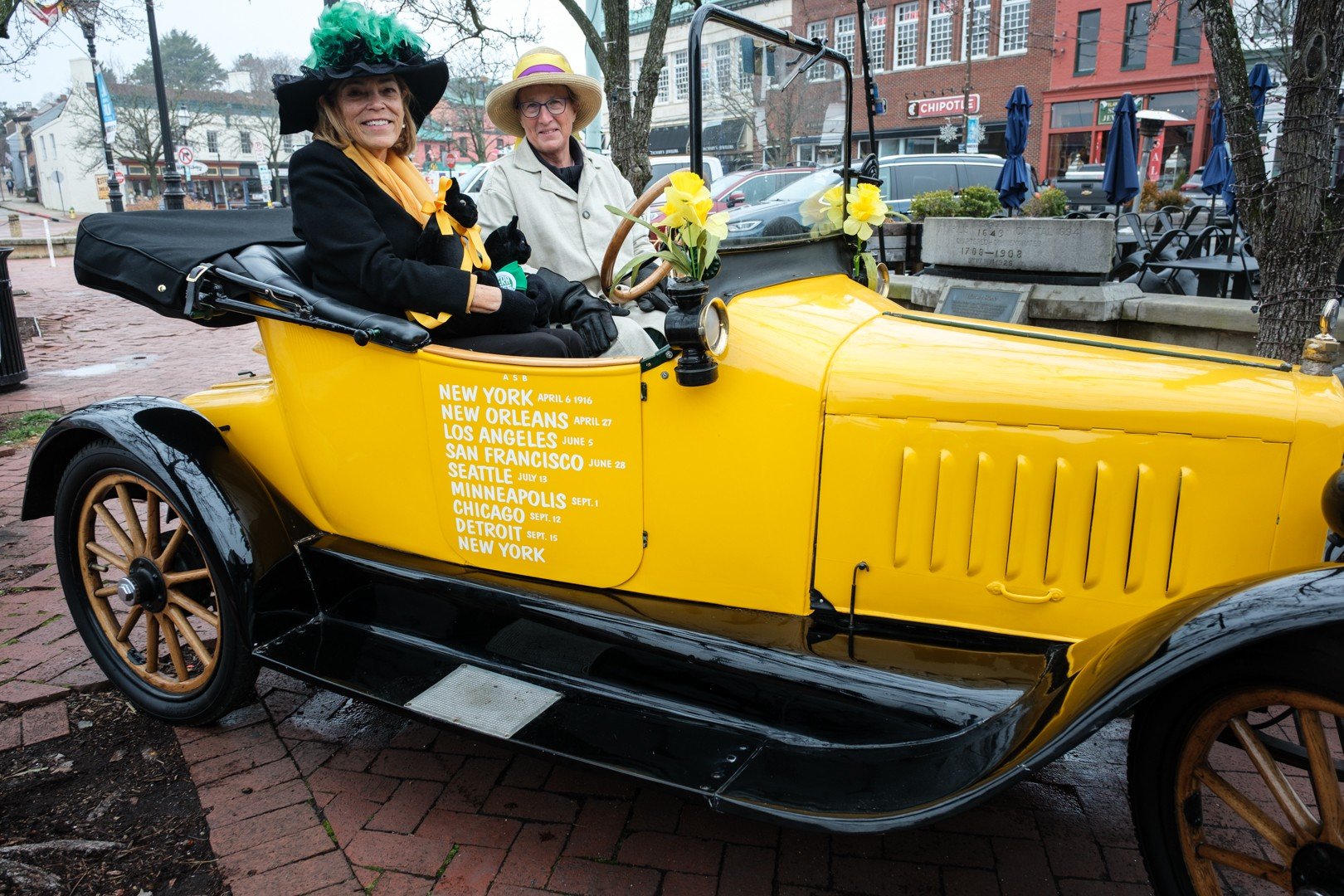 Local women drive ERA car tour across America