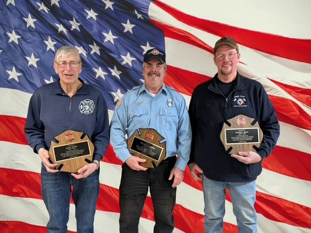 Deer Isle honors longtime firefighters