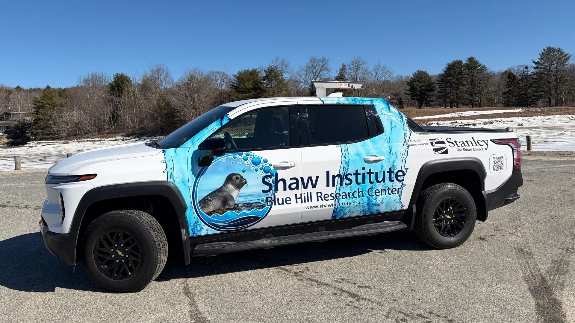 Shaw Institute receives electric truck donation