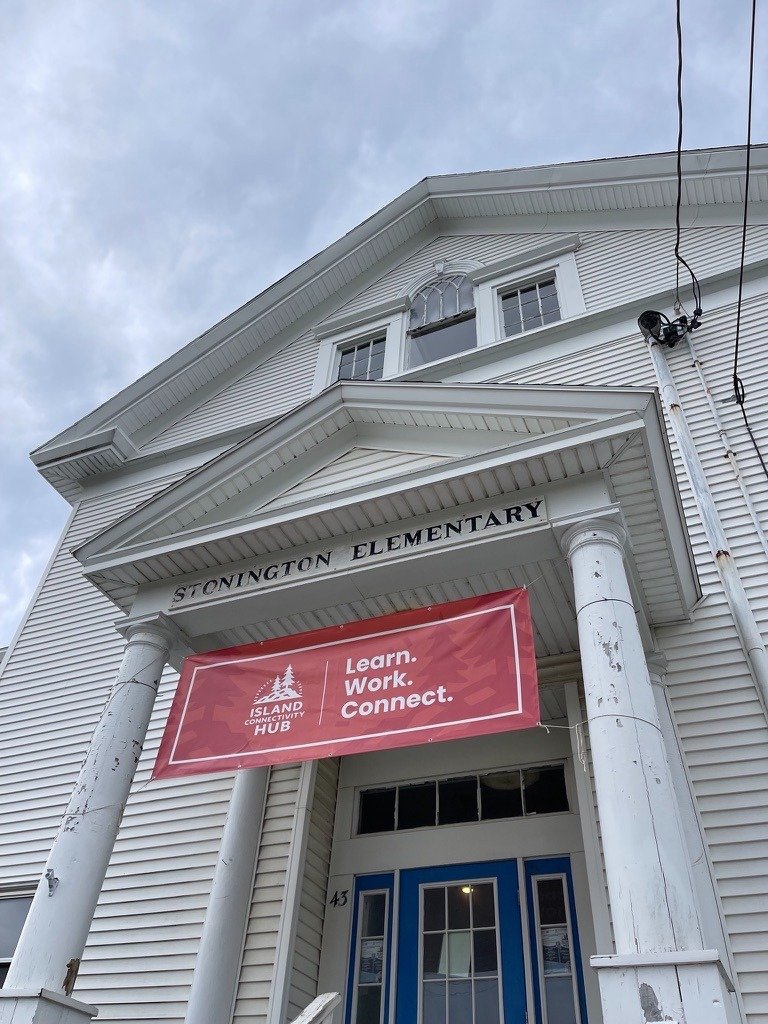 Going up: Elevator installation begins at Island Connectivity Hub
