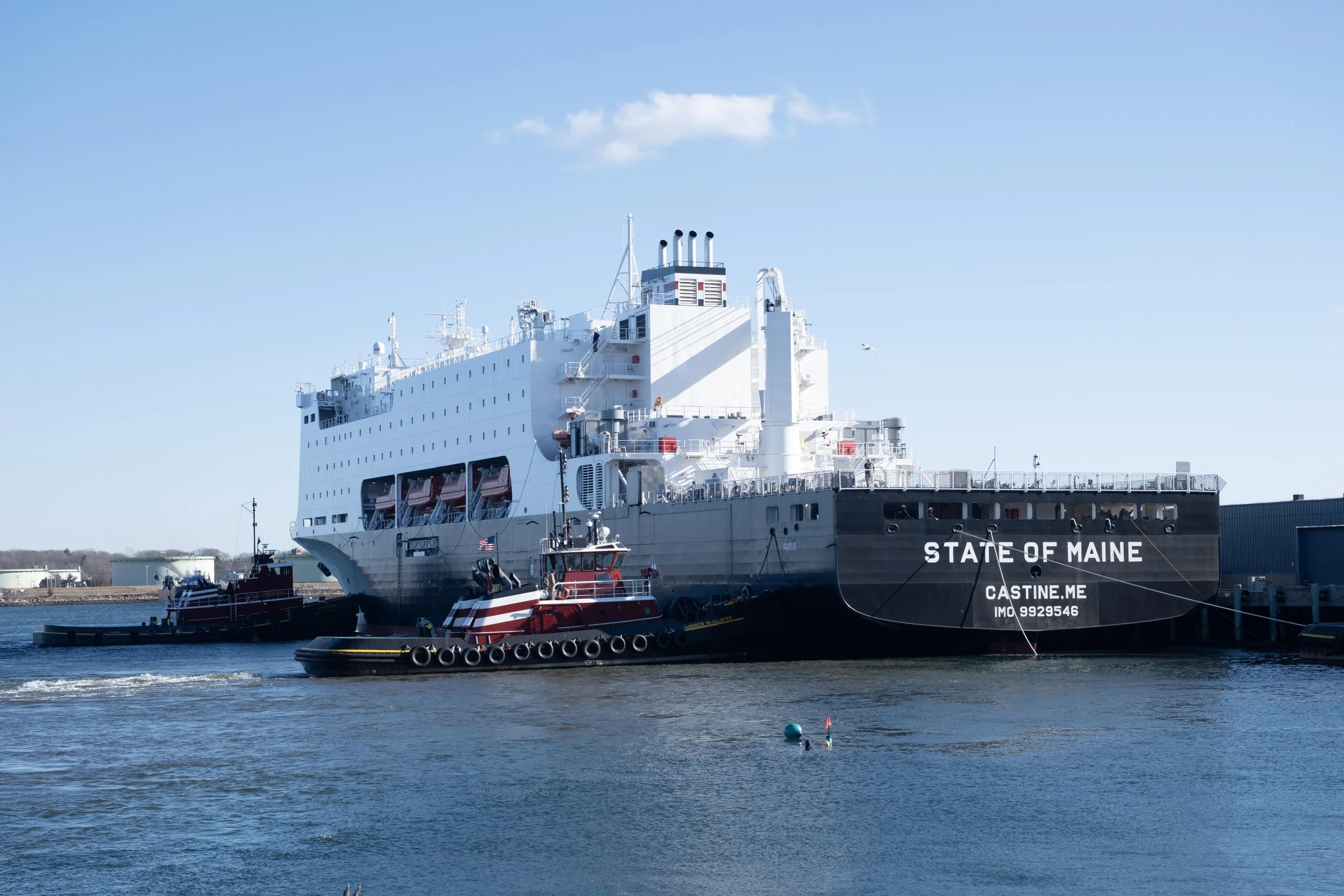 MMA’s new ship arrives in Maine waters