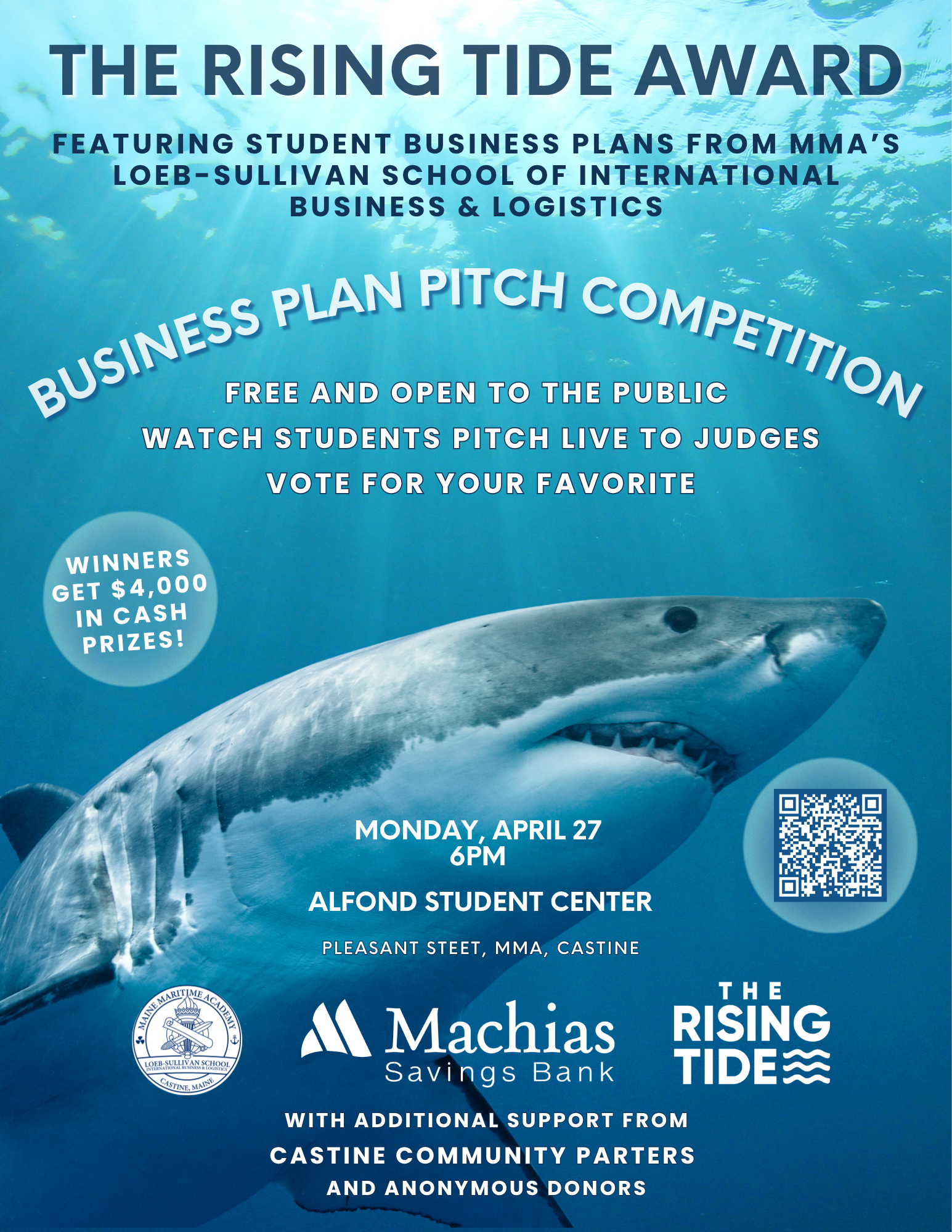 Rising Tide and MMA to host business pitch competition