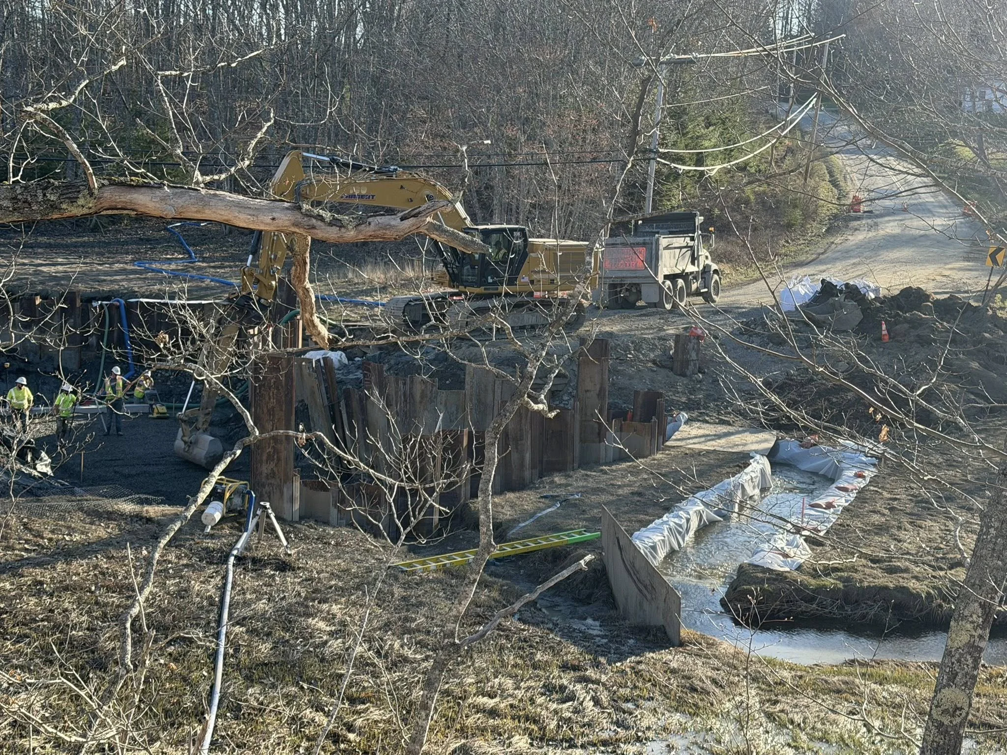 UPDATE: Project to replace culvert at Mill Creek on track