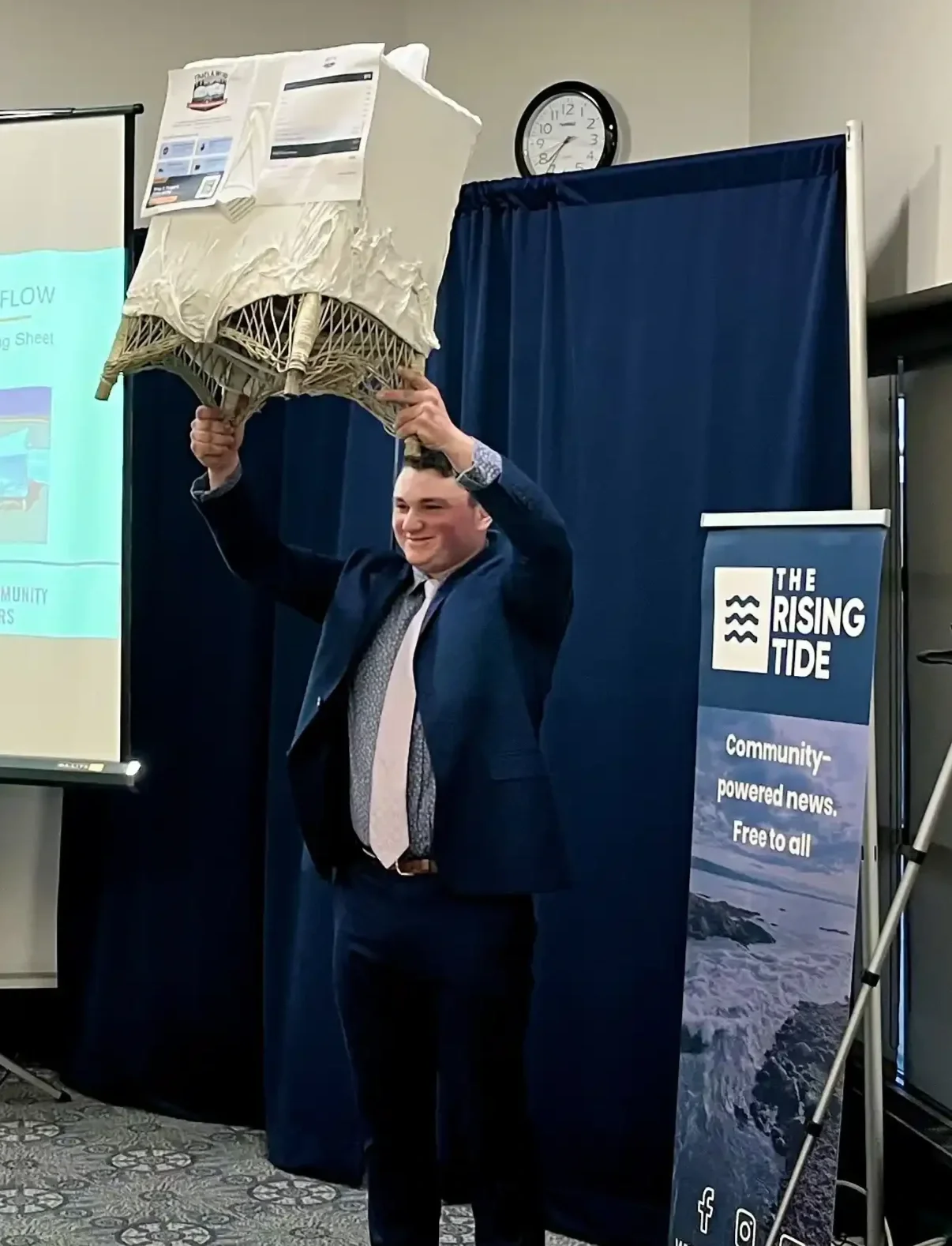 That’s A Wrap: Shrink-wrap company wins Rising Tide Award at MMA